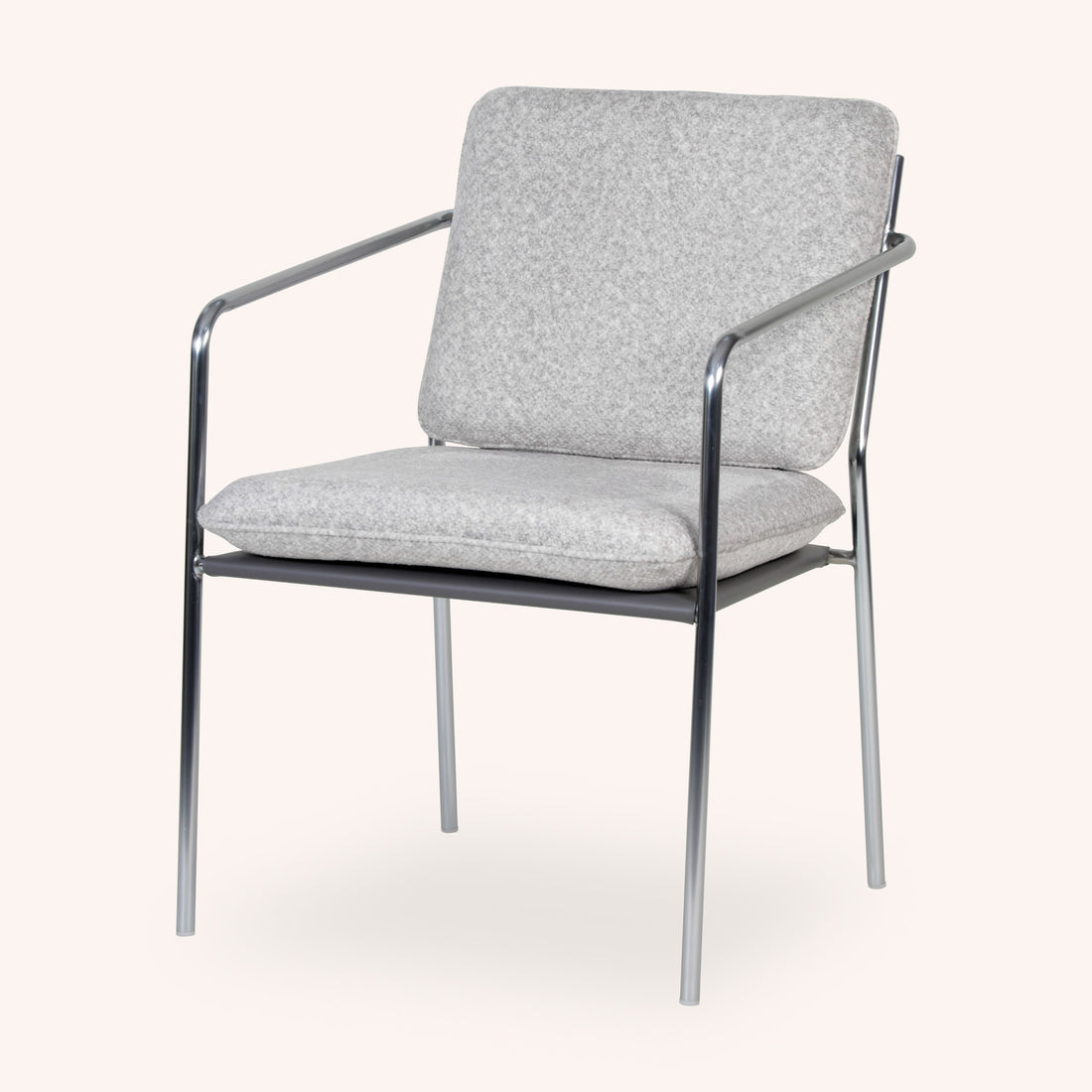 Silla de Comedor Steward - BLANCO/PLAT