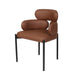 Isotta Dining Chair - CHOCOLATE/BLACK