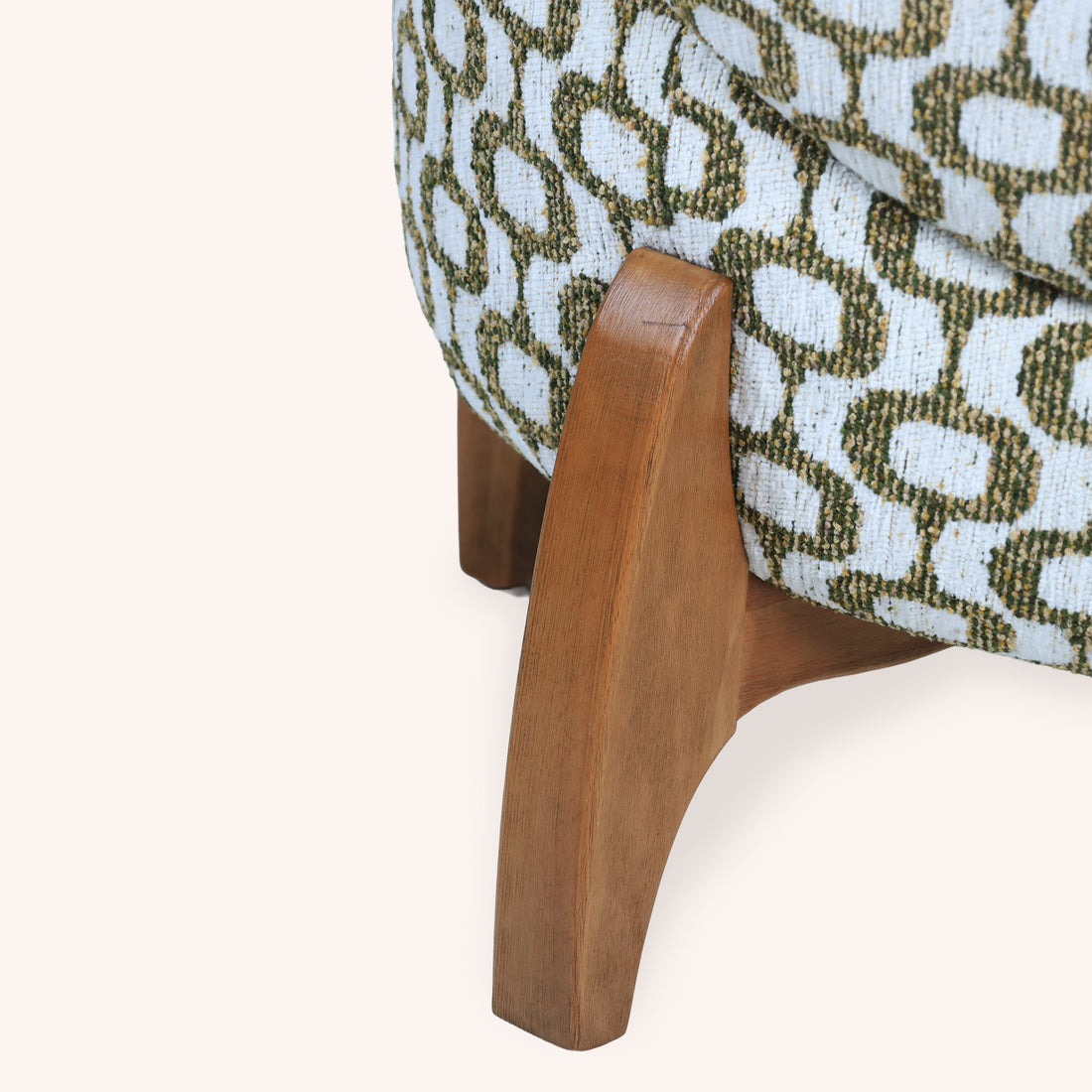 Poltrona Bini - VERDE/IVORY