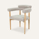 Silla de Comedor Anika - GRIS / NATURAL