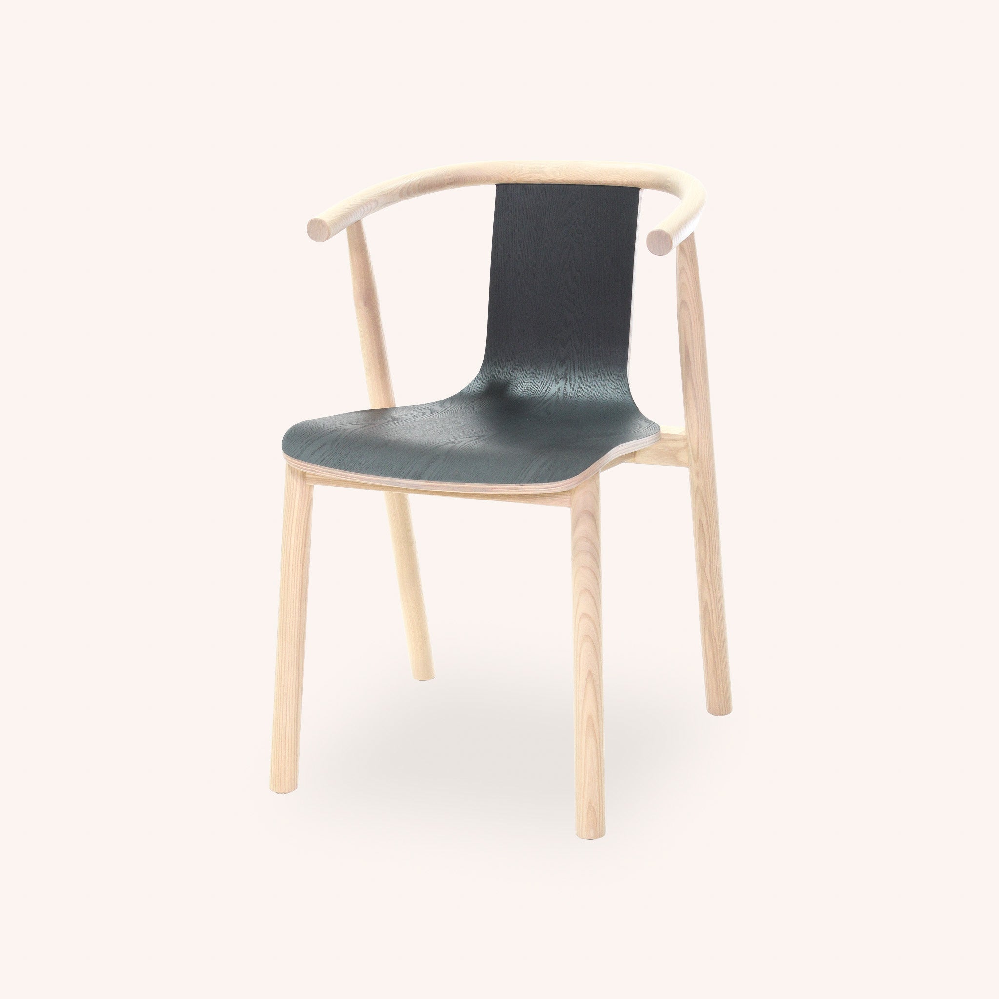 Silla de Comedor Elowen - NEGRO / NATURAL