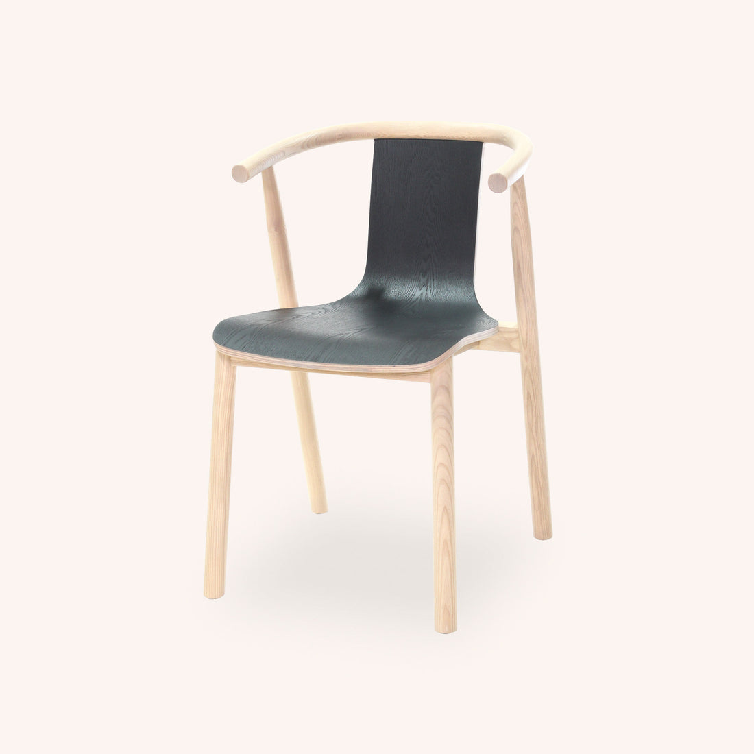 Silla de Comedor Elowen - NEGRO / NATURAL