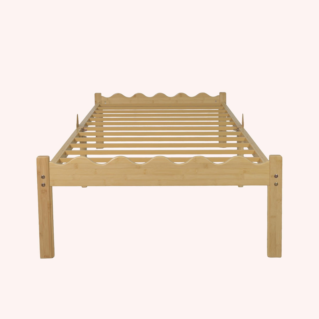 Base para Cama Twin Delpa - NATURAL