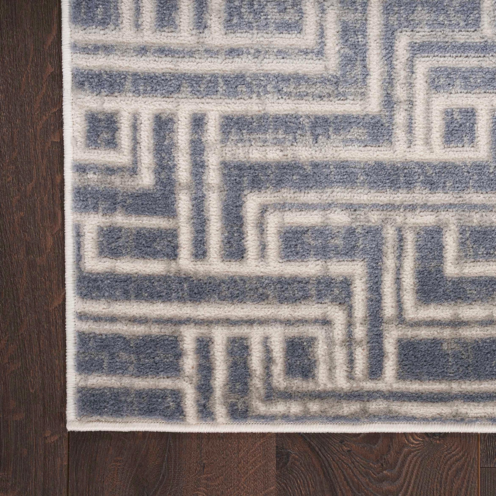 Alfombra Rectangular Home - GRIS AZUL