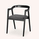 Silla de Comedor Pedro - GRIS Y NEGRO