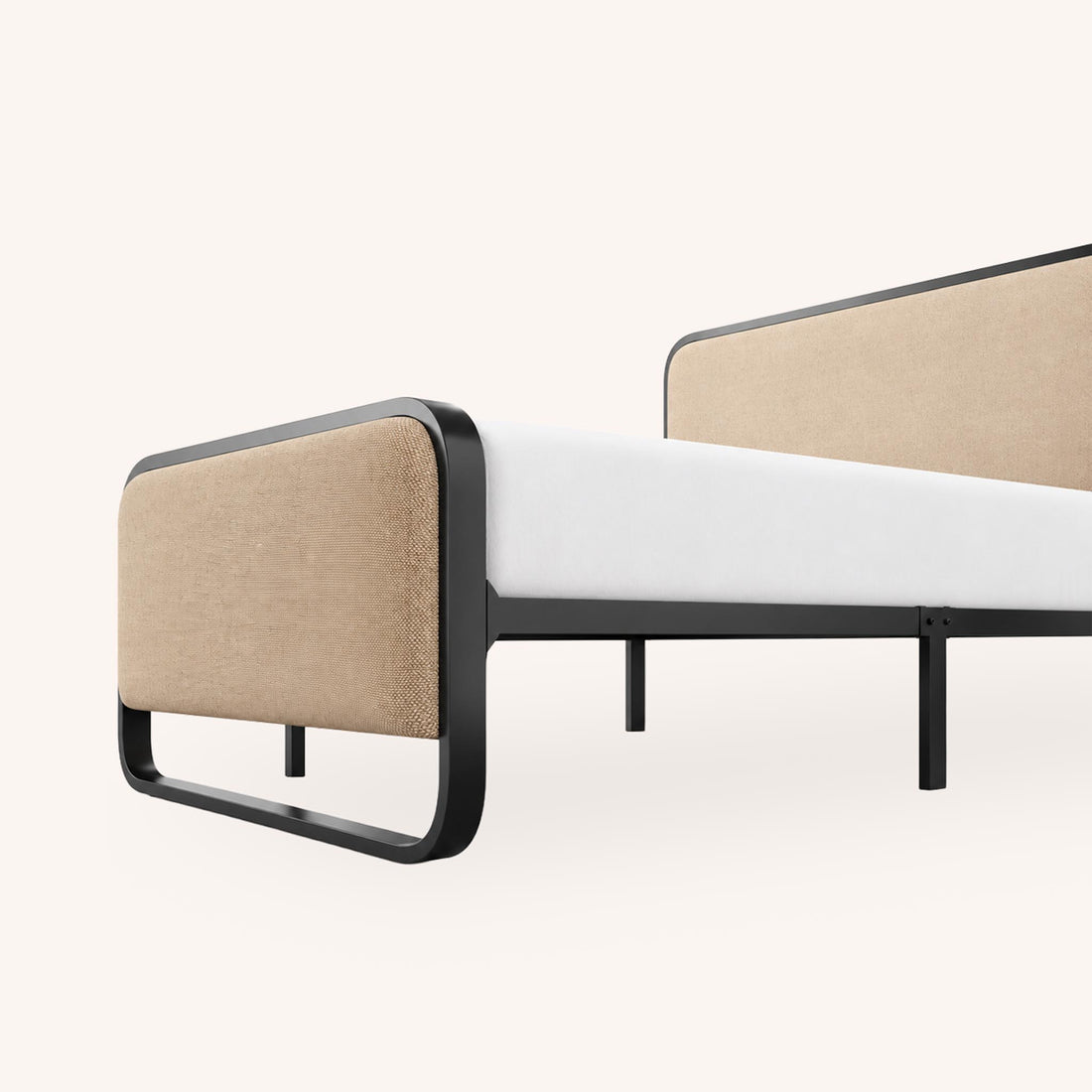 Cama Queen Arnasia - BEIGE