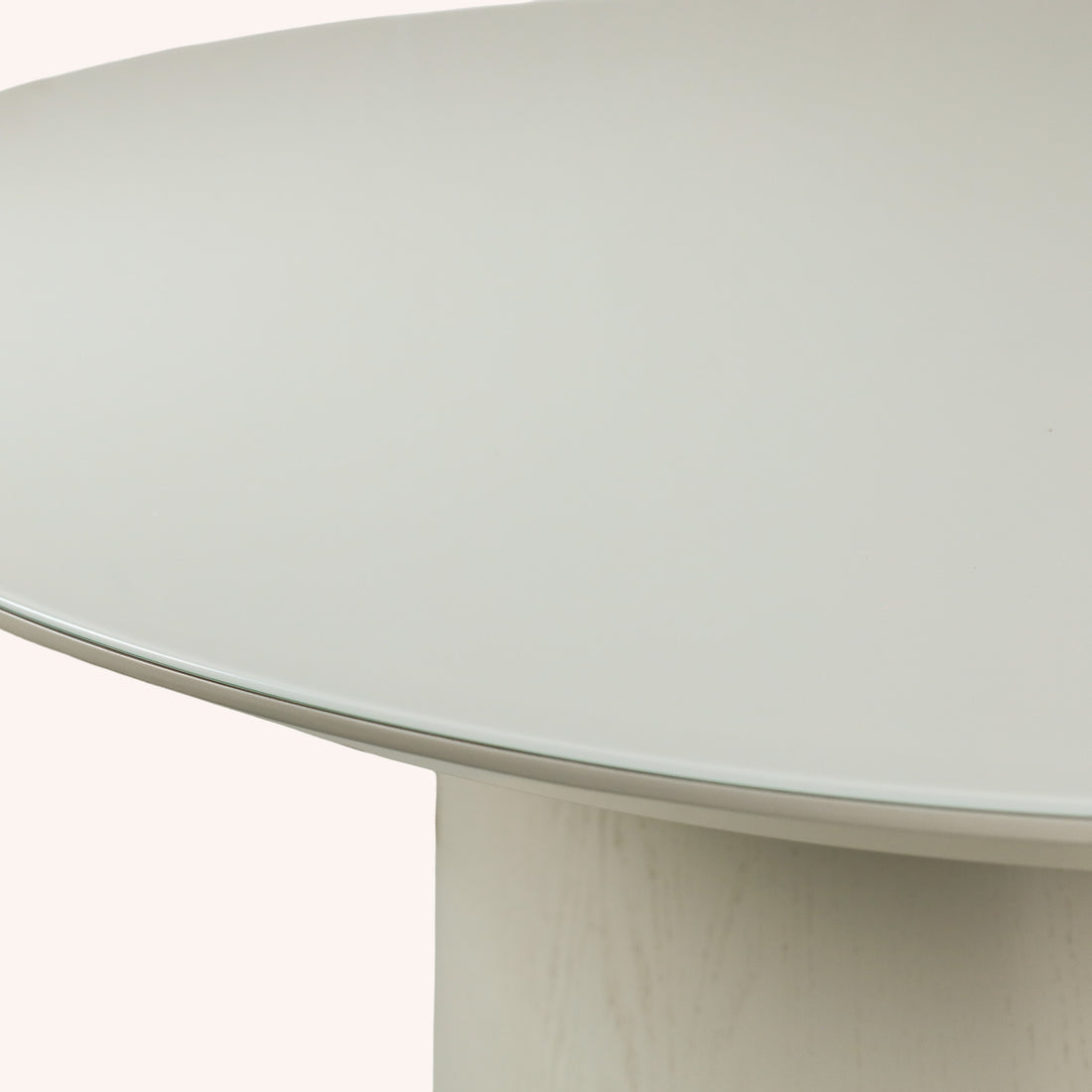 Mesa de Comedor Ovalada Verona - OFF WHITE