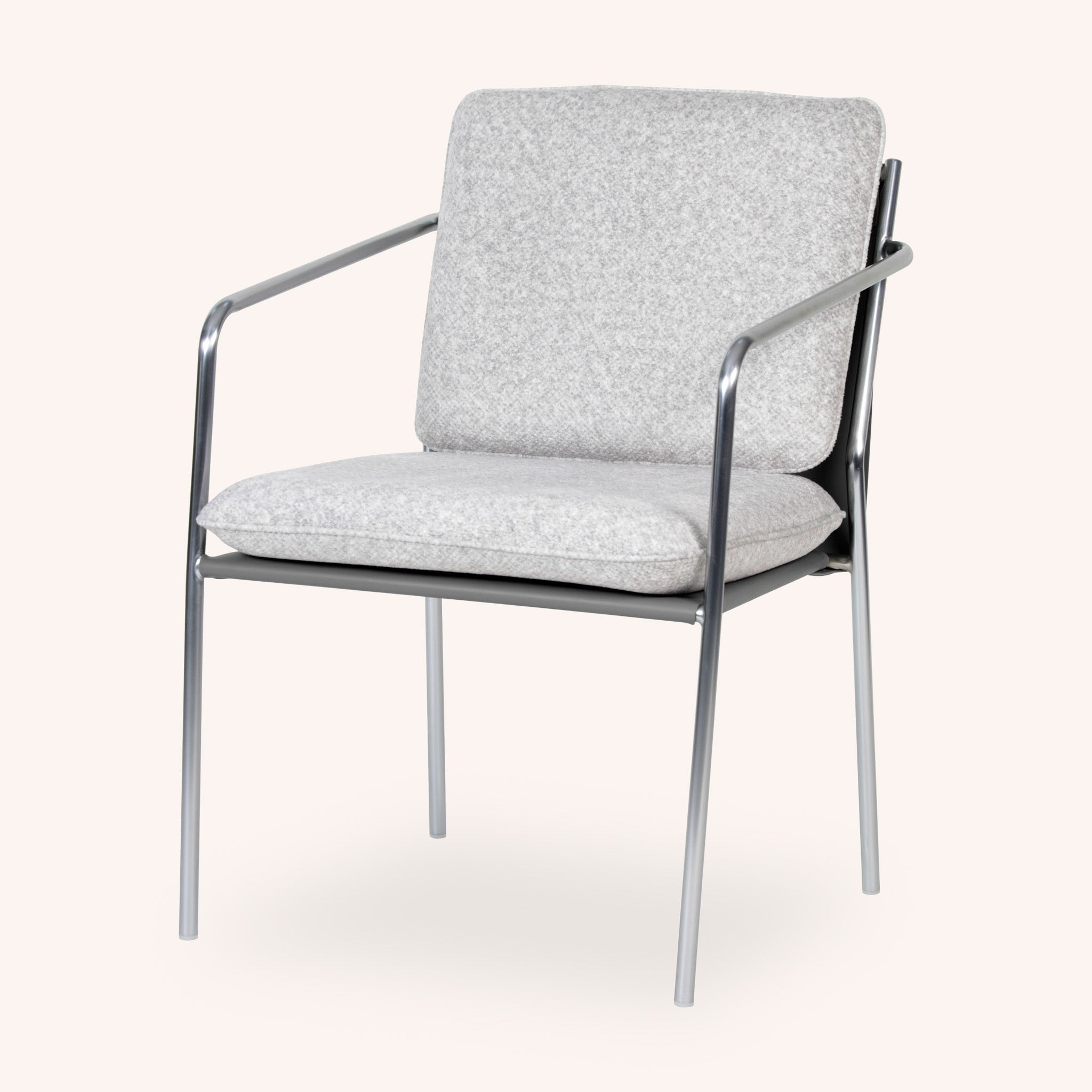 Silla de Comedor Steward - BLANCO/PLAT