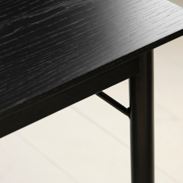 Mesa de Comedor Rectangular Savona - NEGRO - 1.8M