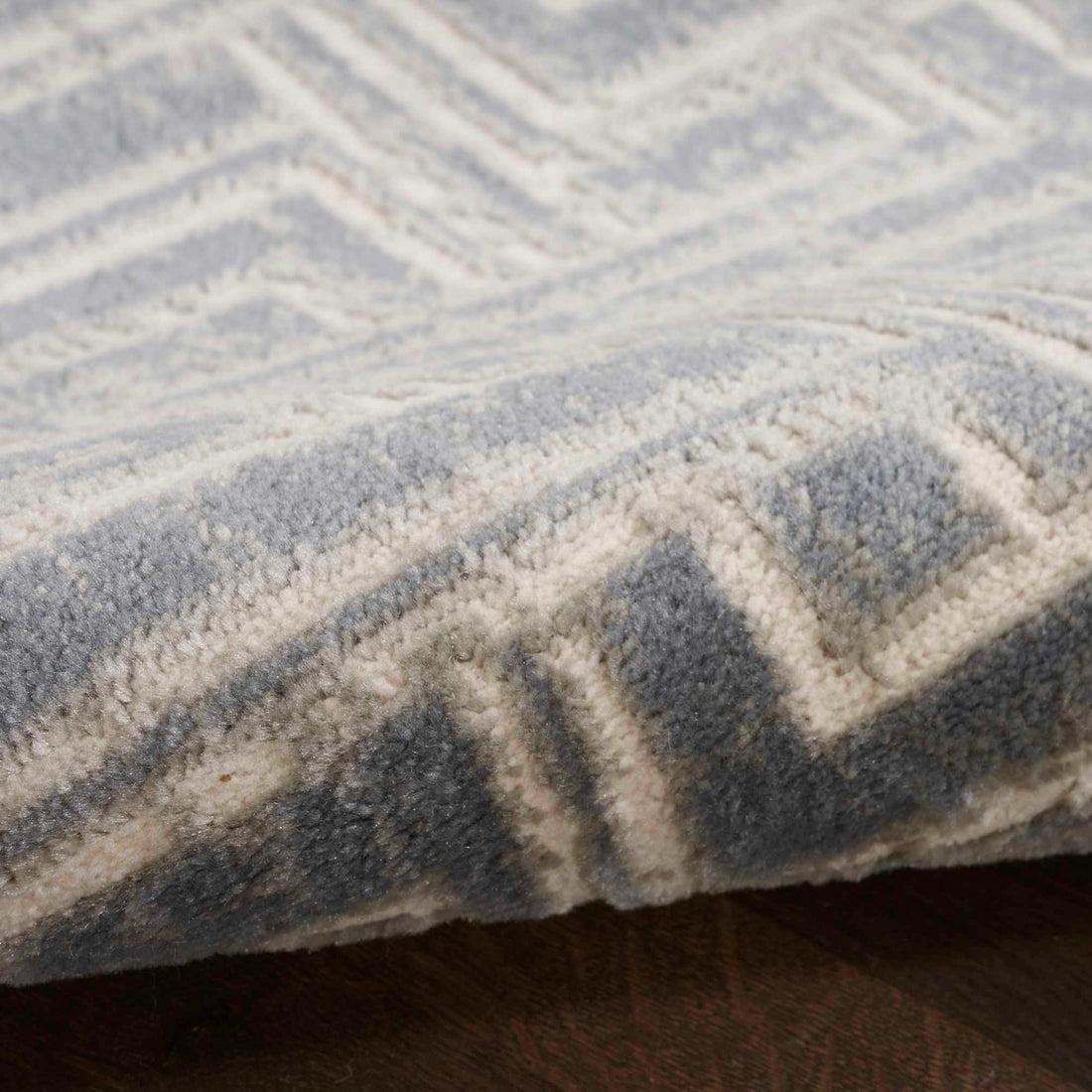 Alfombra Rectangular Home - GRIS AZUL