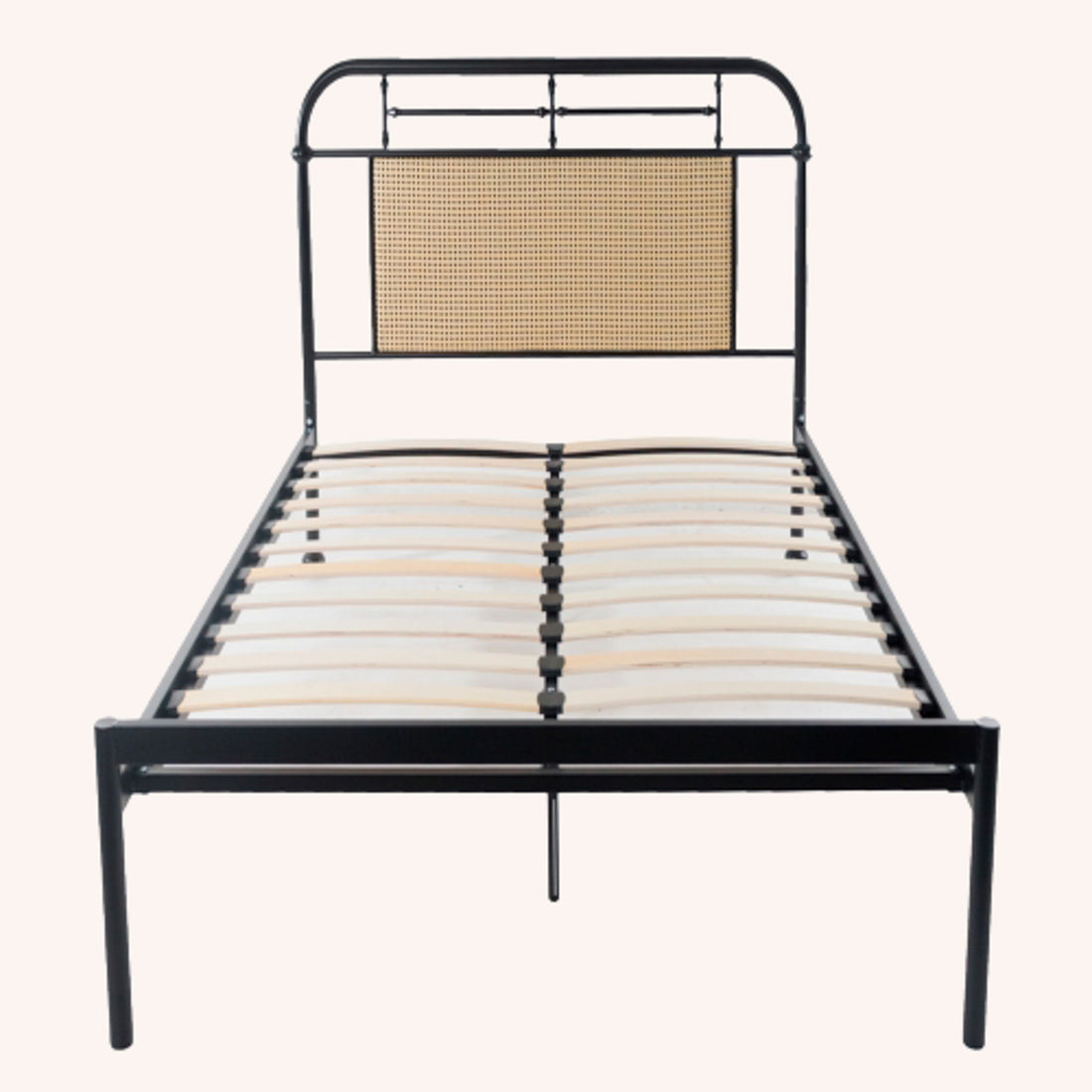 Cama Twin Vesta - NEGRO