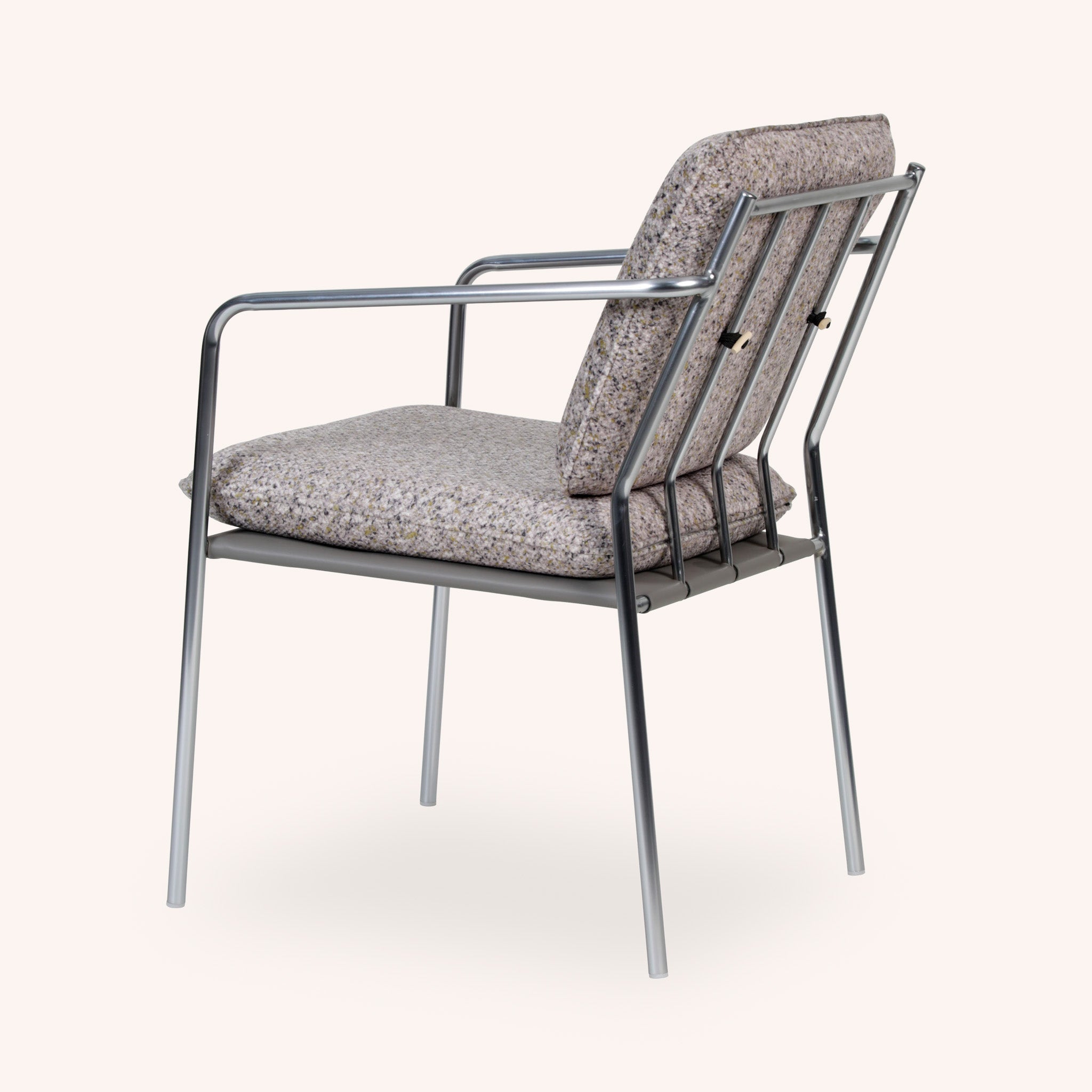 Silla de Comedor Steward - CREMA/PLAT