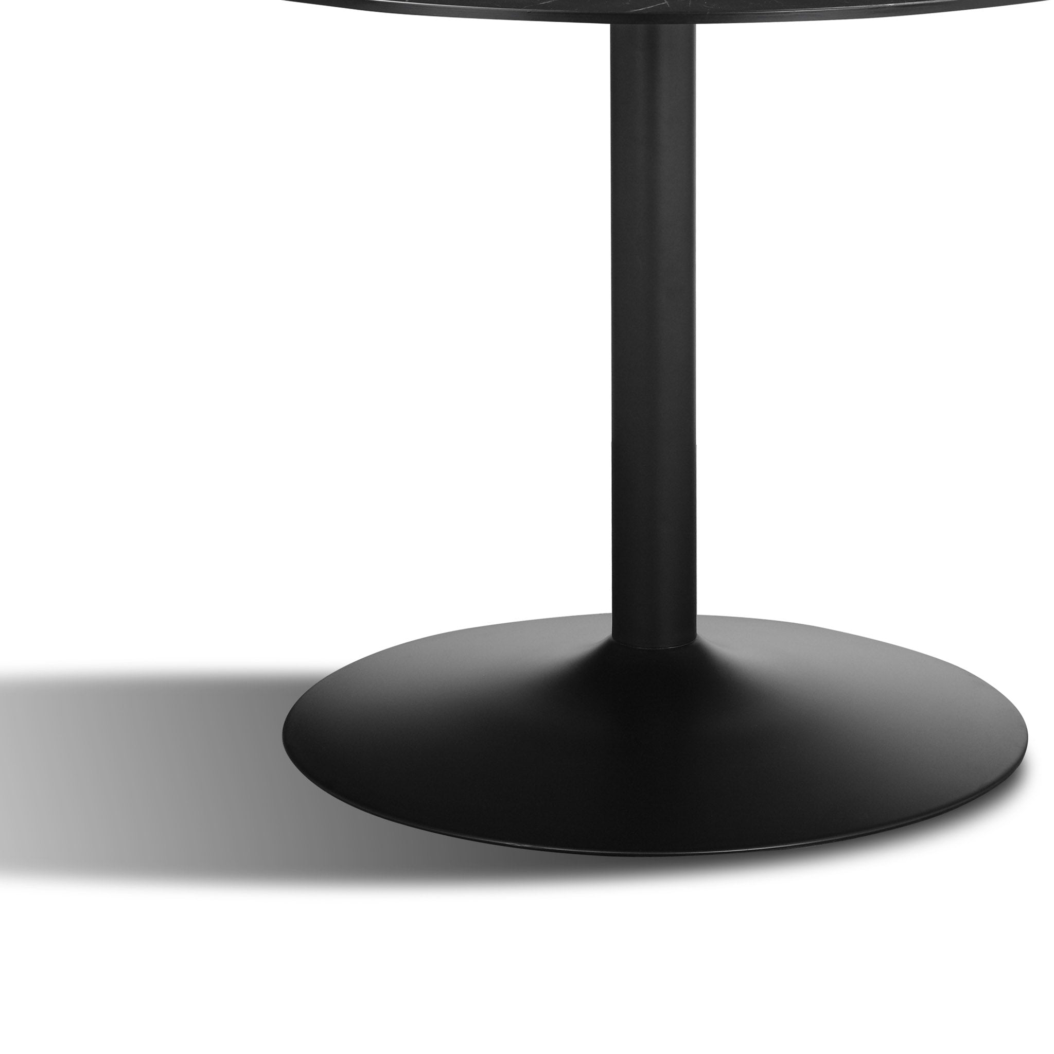 Mesa de Comedor Redonda Martini - NEGRO