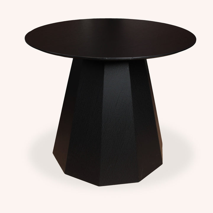 Mesa de Comedor Redonda Onyx - NEGRO