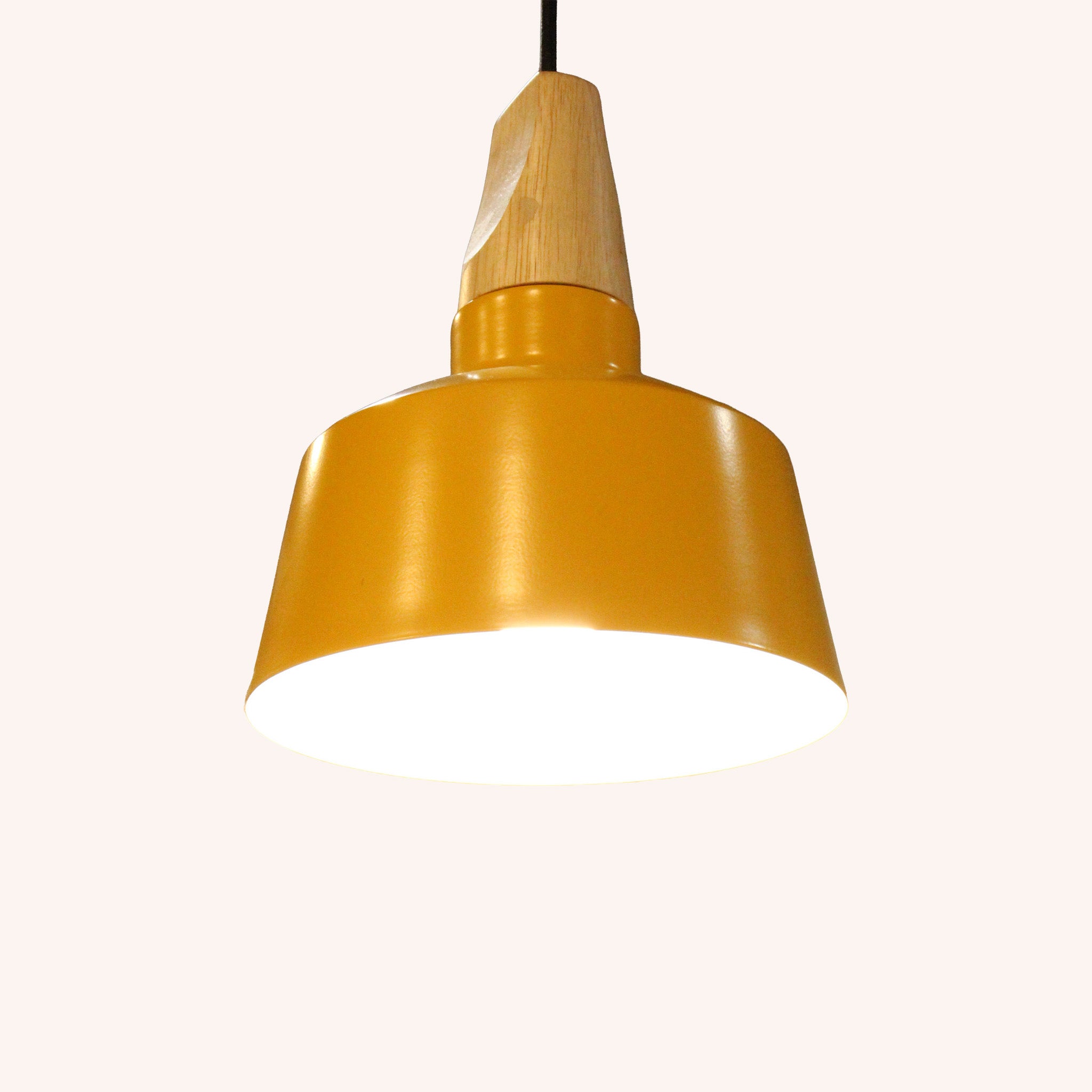 Lámpara de Techo Campana - Amarillo