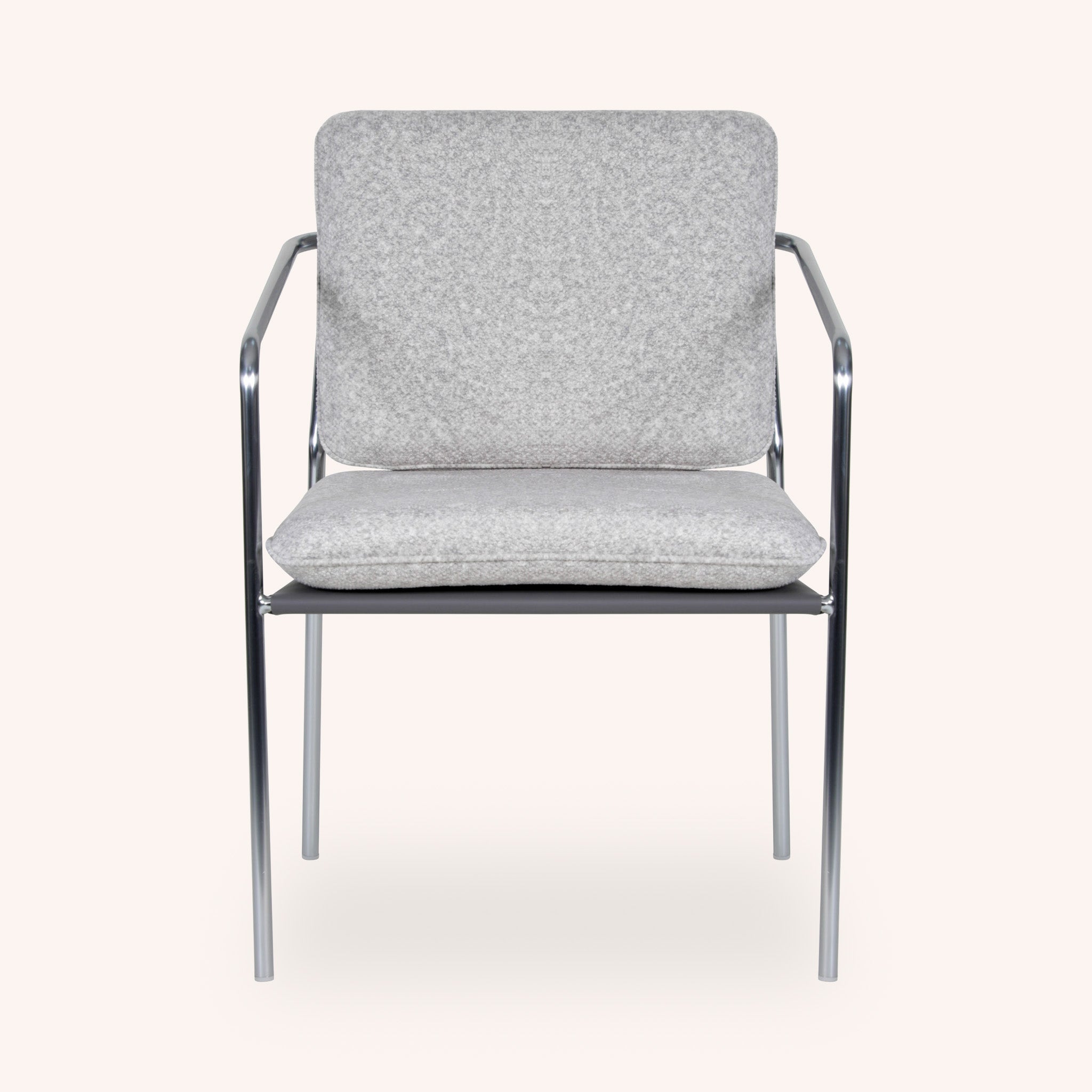 Silla de Comedor Steward - BLANCO/PLAT