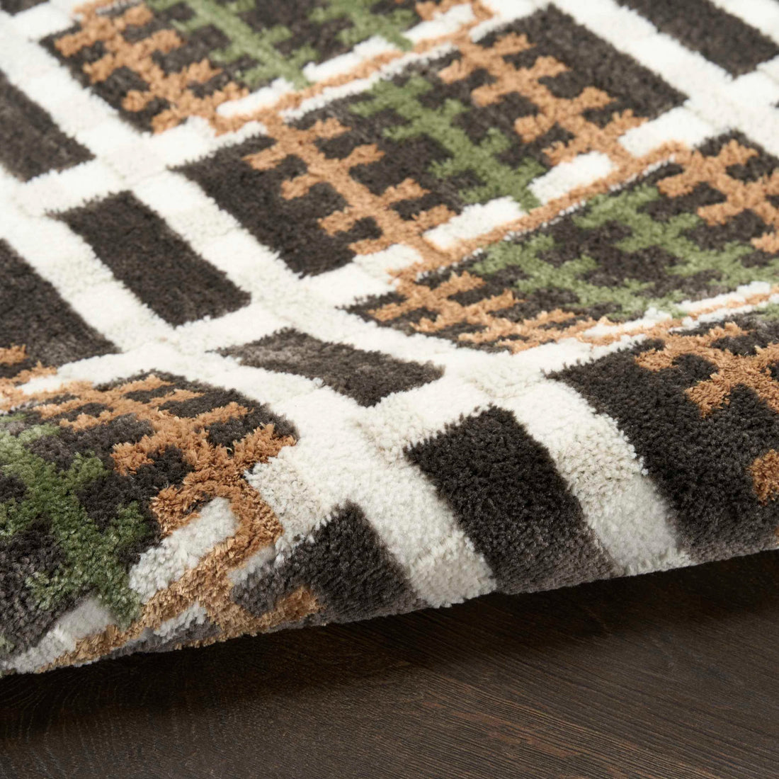 Alfombra Rectangular Retro - CHOCO