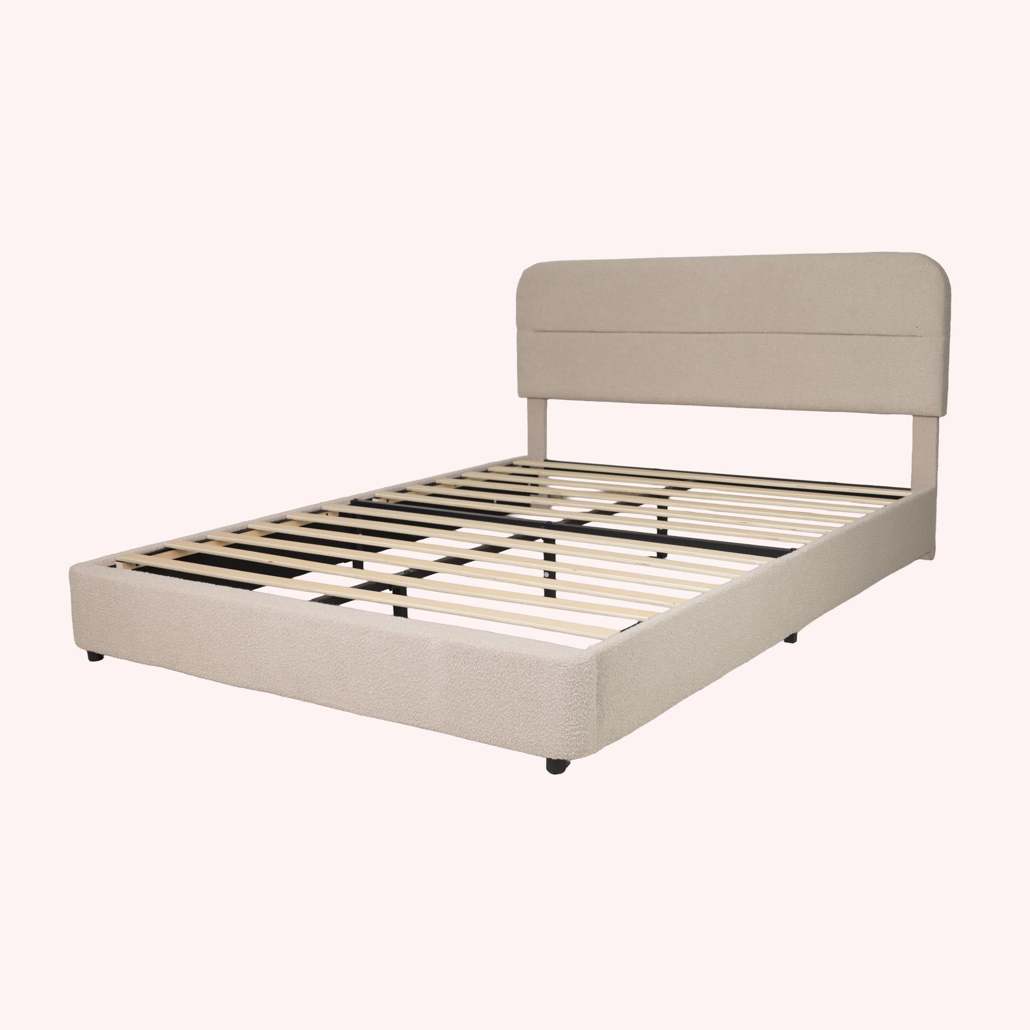Cama Queen Cloud - BEIGE