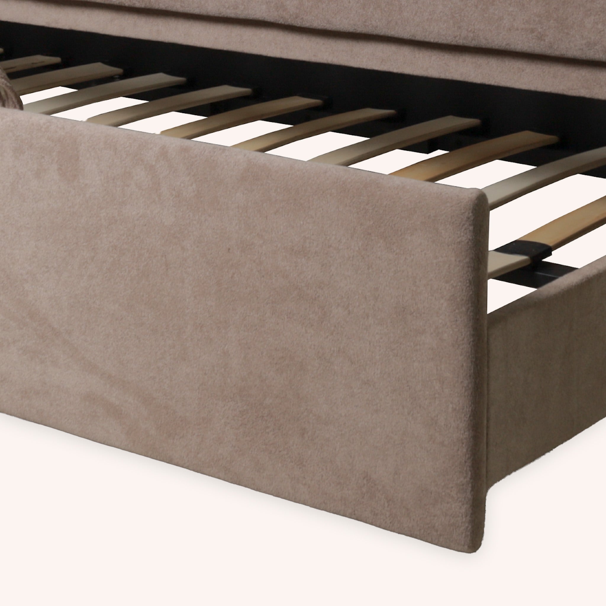 Cama Daybed Twin Andy - CHOCOLATE Y OFF WHITE