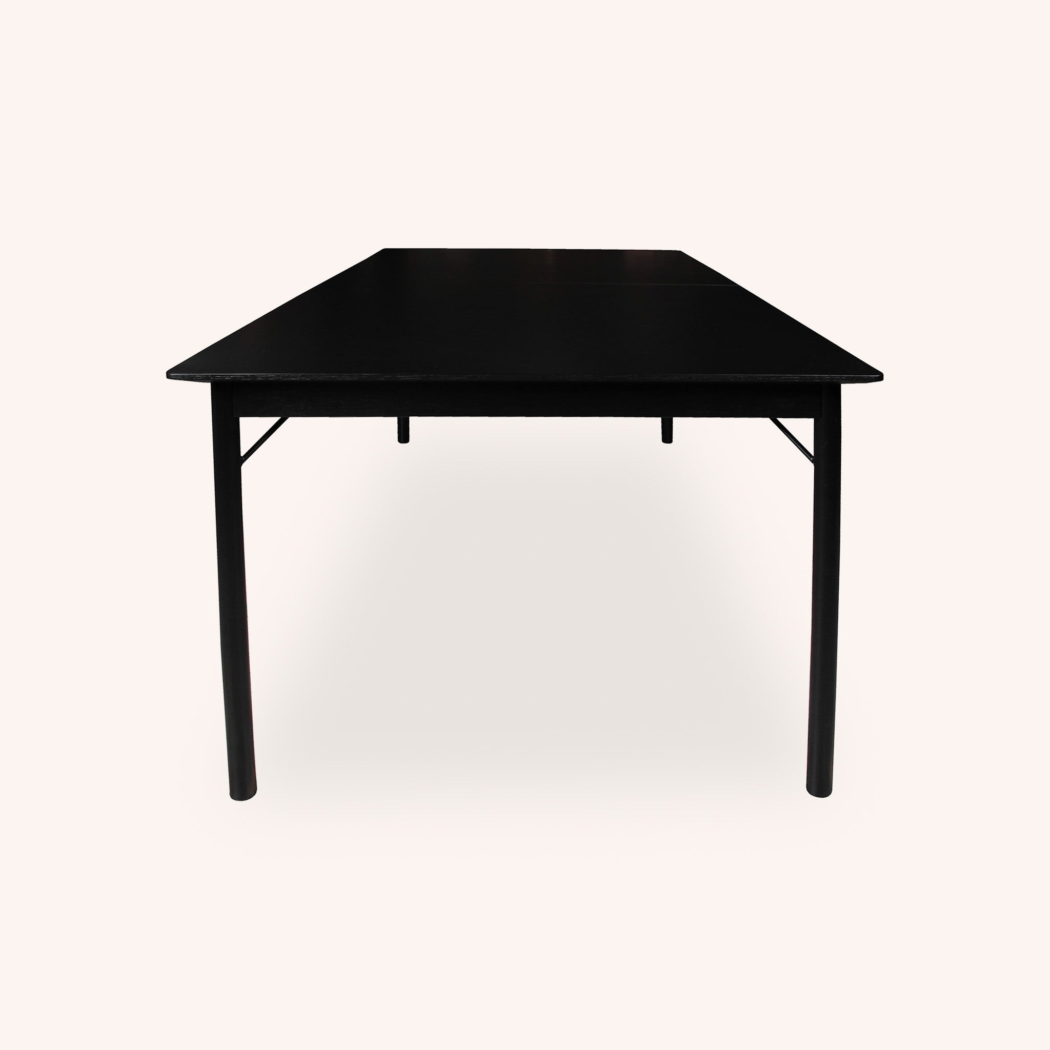 Mesa de Comedor Rectangular Savona - NEGRO - 1.8M