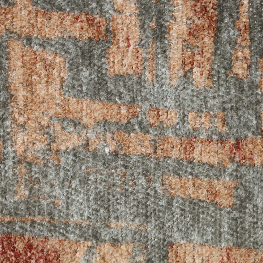 Cojín Rectangular Deondri - TERRACOTA Y GRIS OSCURO