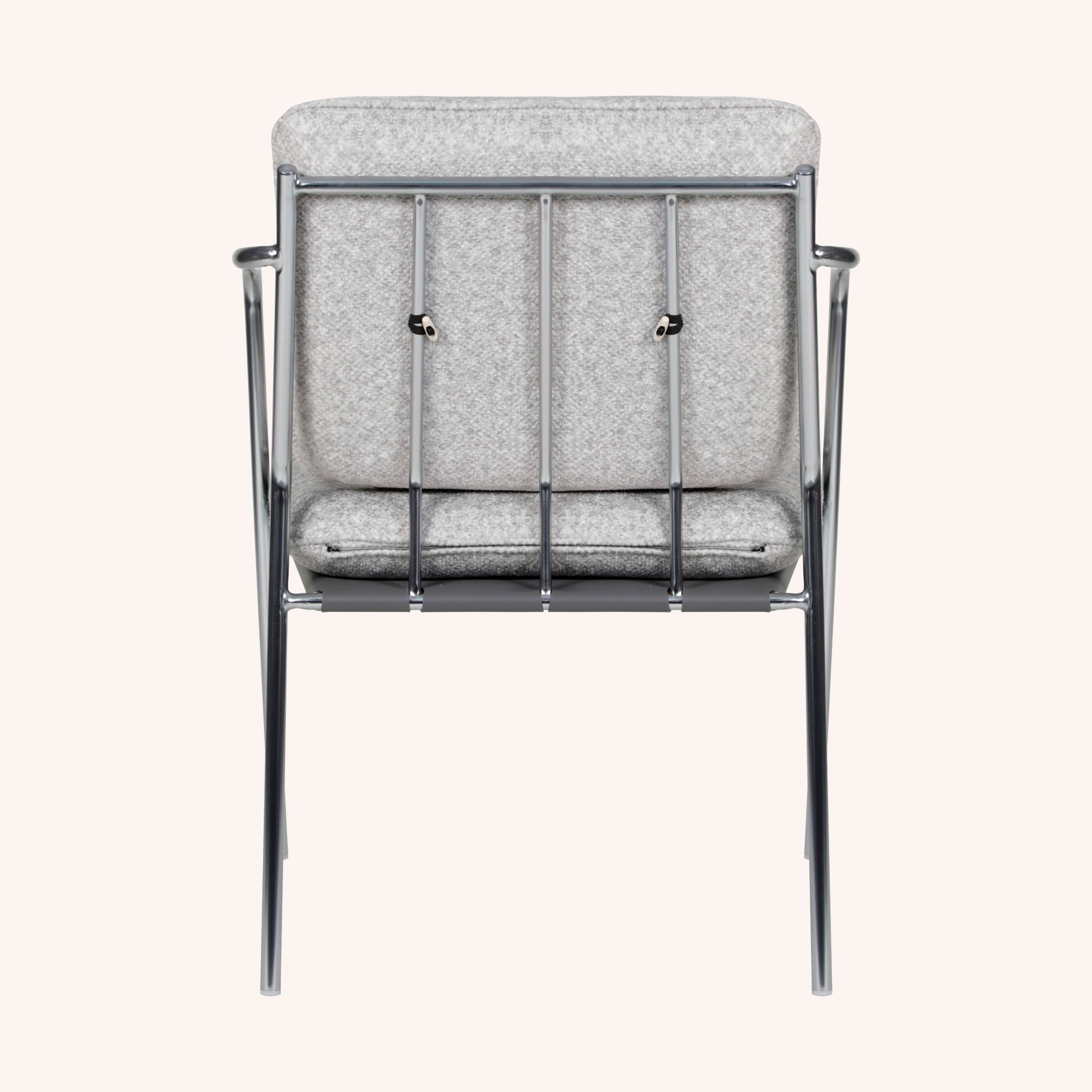 Silla de Comedor Steward - BLANCO/PLAT