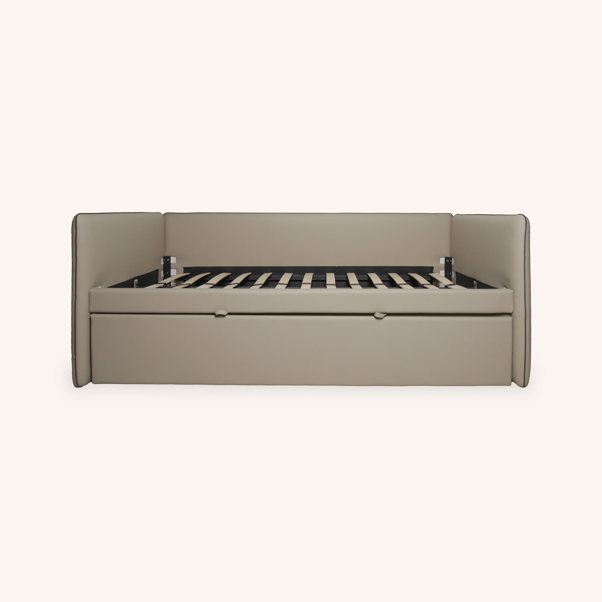 Cama Daybed Twin Andy - BEIGE Y GRIS