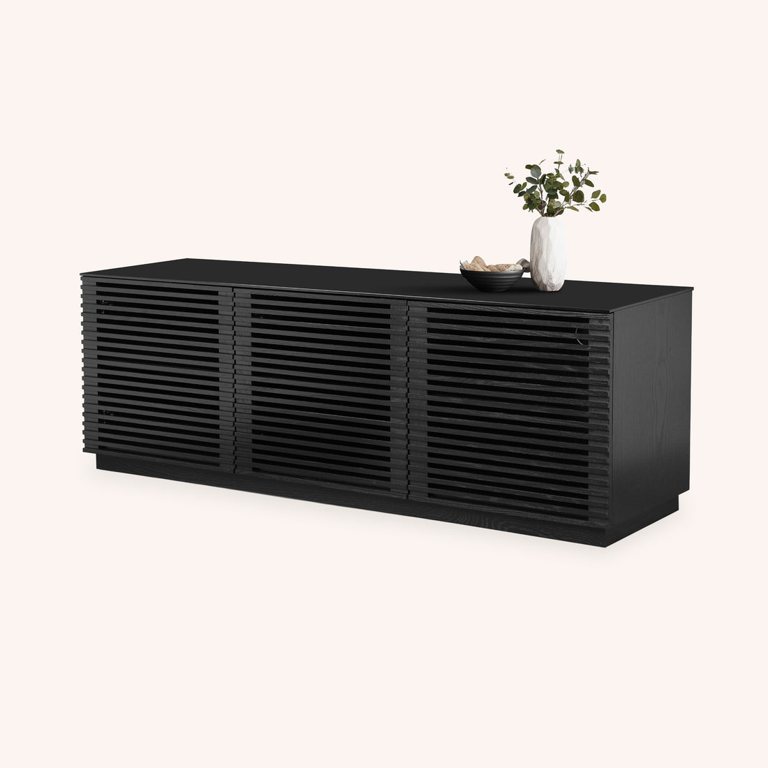 Mueble de TV de Piso New Palo - NEGRO