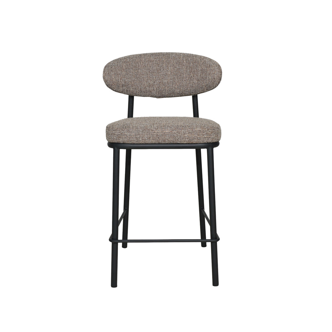 Silla de Bar Redding - BEIGE Y CHOCOLATE