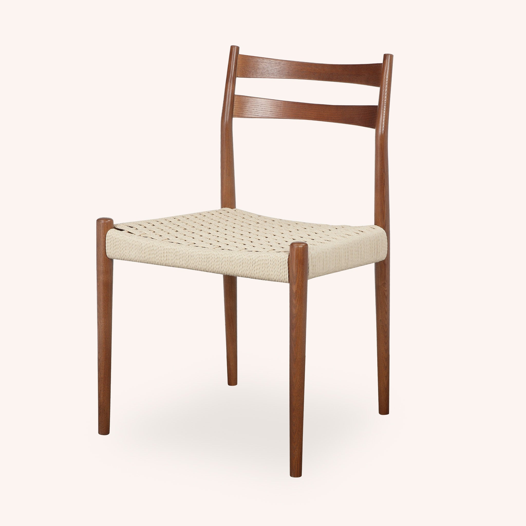 Silla de Comedor Cord - ALMENDRA Y NATURAL