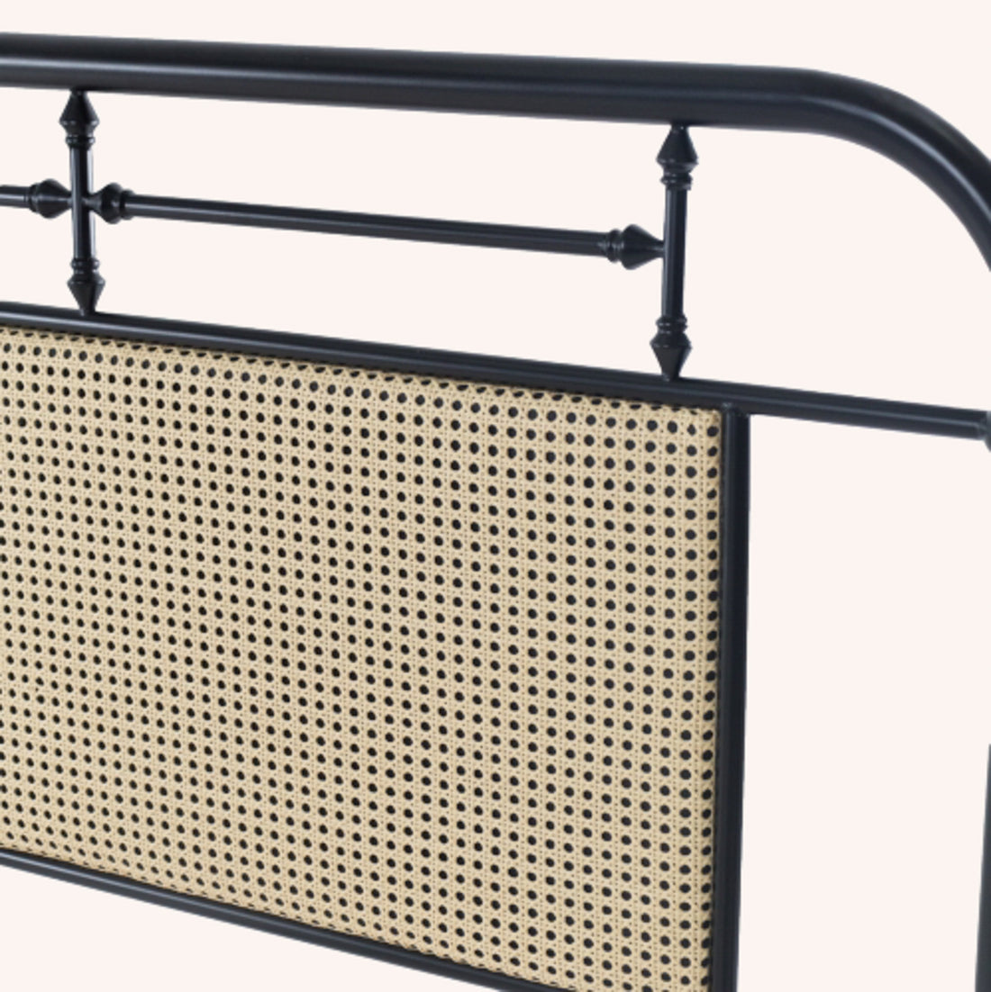 Cama Twin Vesta - NEGRO