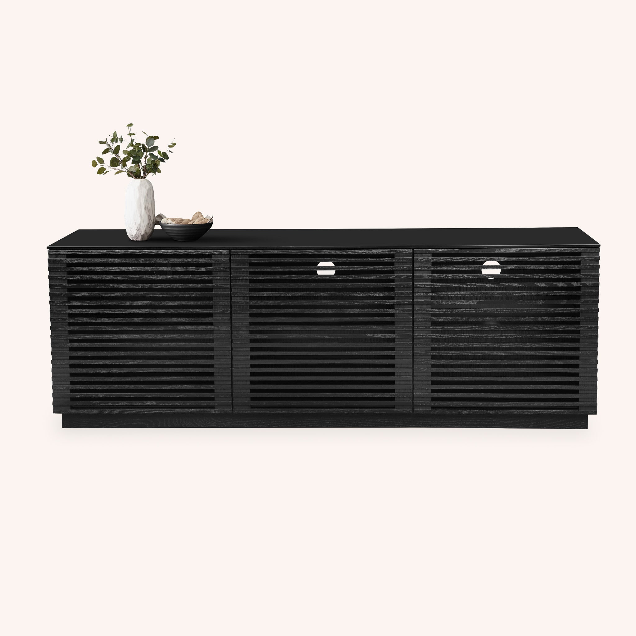 Mueble de TV de Piso New Palo - NEGRO