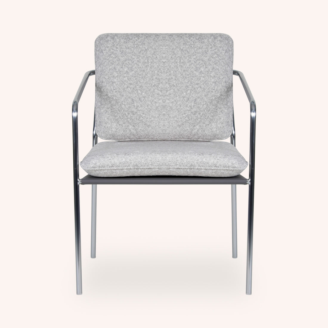 Silla de Comedor Steward - BLANCO/PLAT