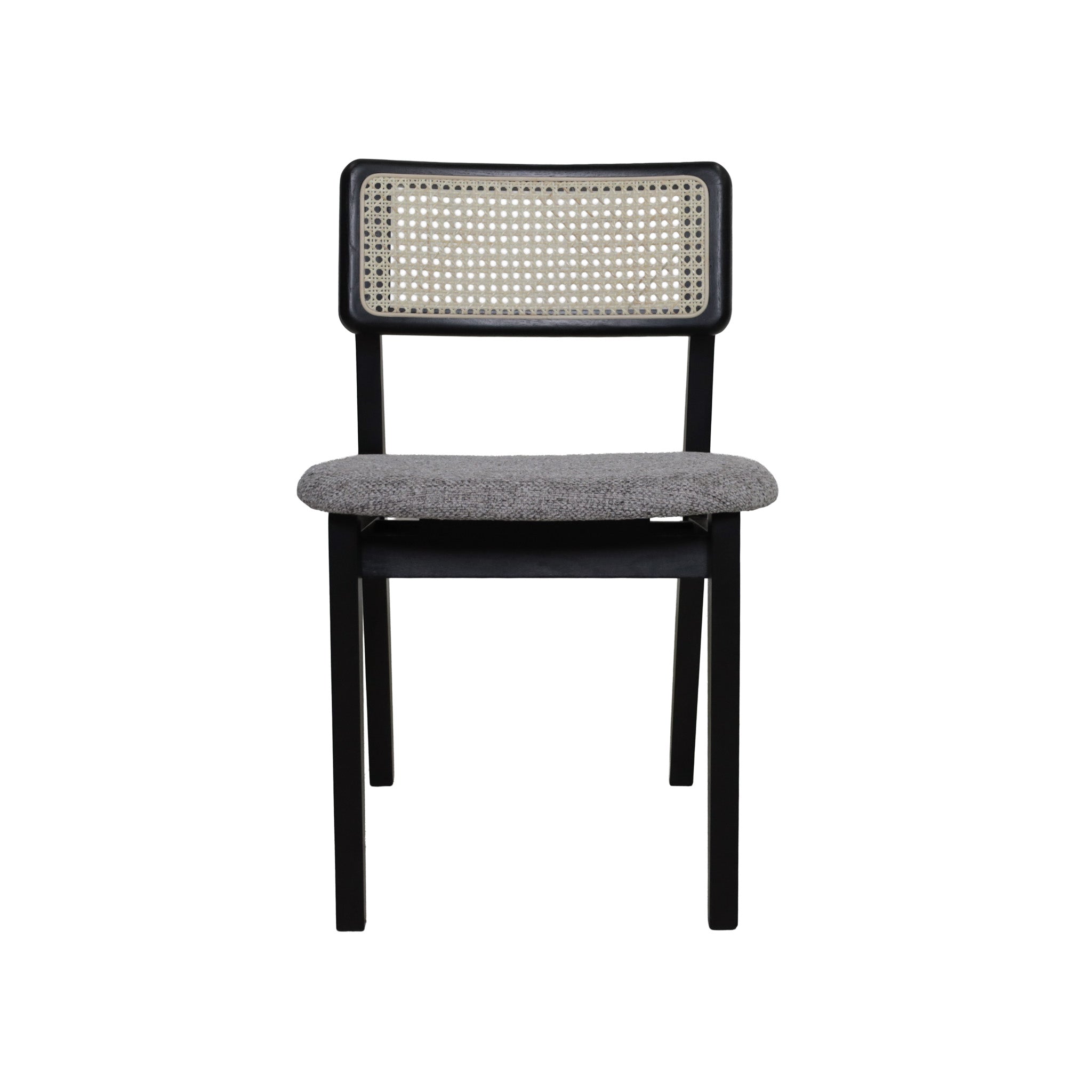 Silla de Comedor Rafia - GRIS