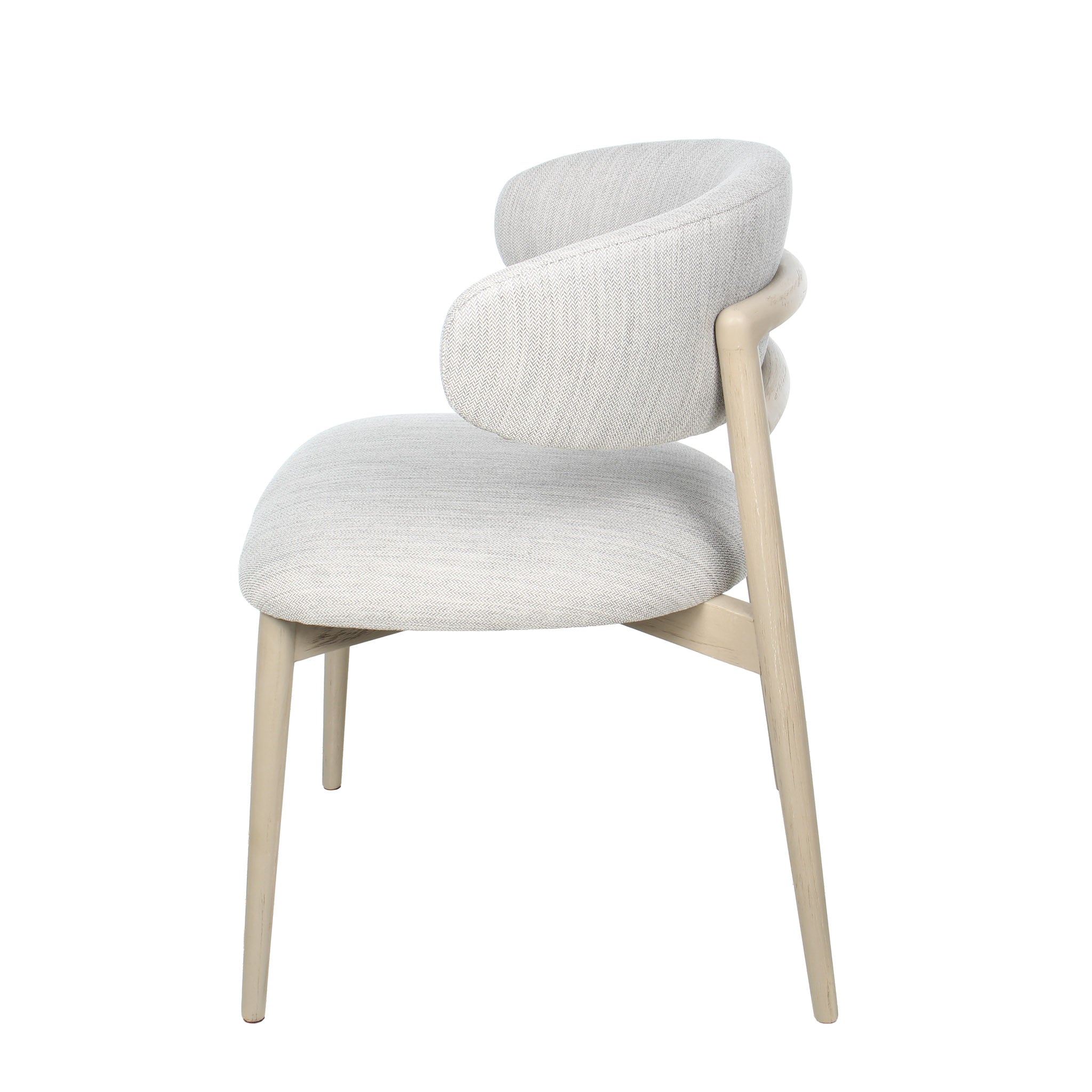 Silla de Comedor Miranda - BLANCO / GRIS