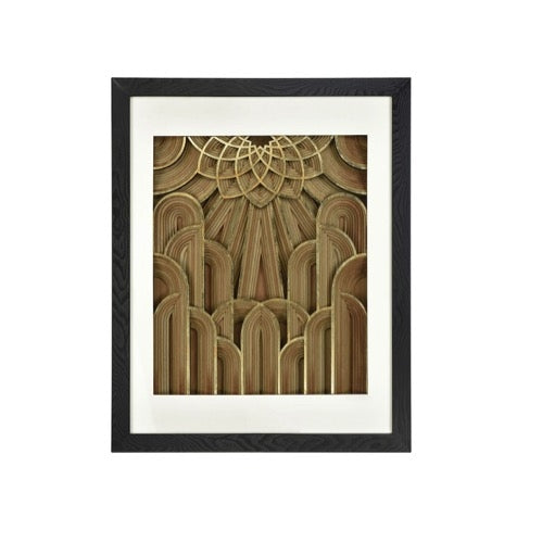 Cuadro Print con Diseños de Art Déco