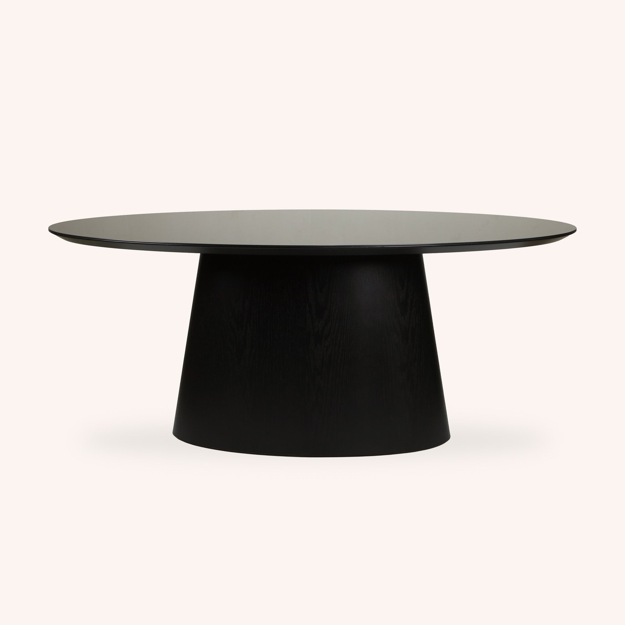 Mesa de Comedor Ovalada Verona - NEGRO