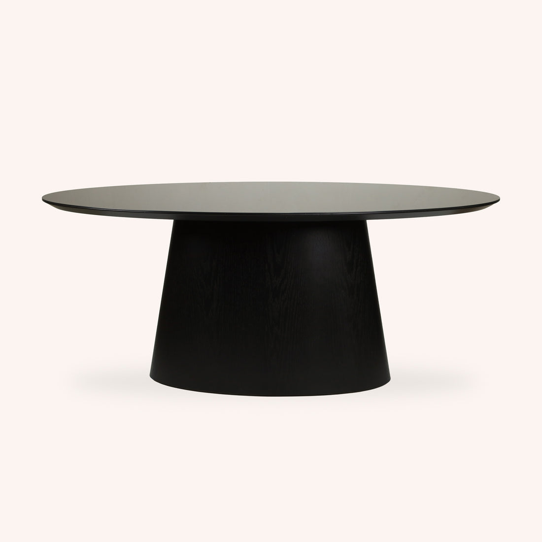Mesa de Comedor Ovalada Verona - NEGRO