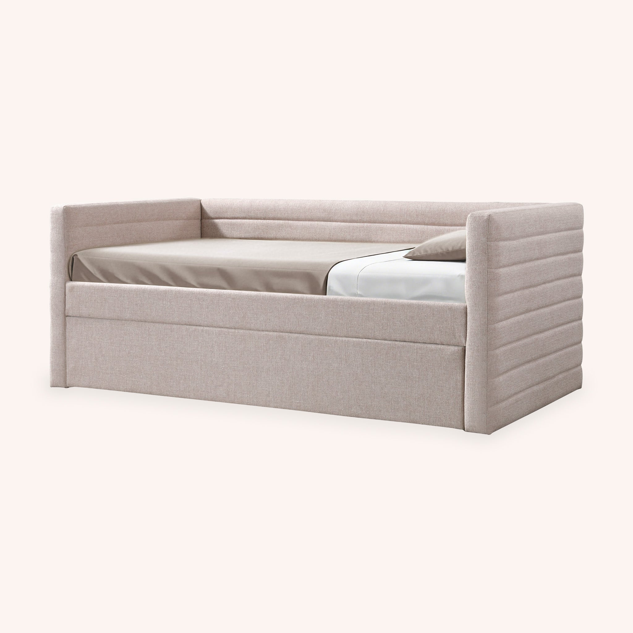 Cama Daybed Twin Patrick - ROSADO