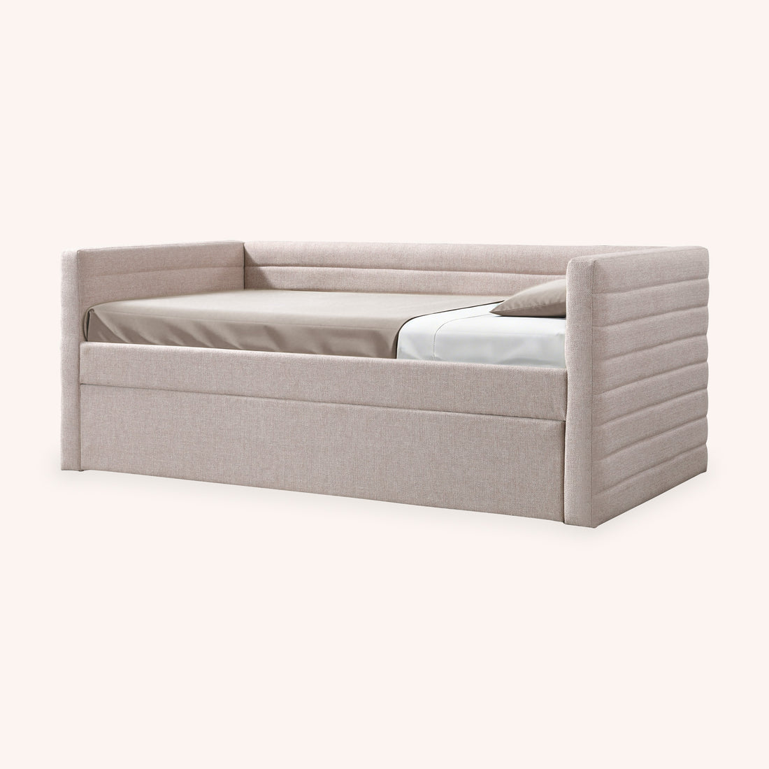 Cama Daybed Twin Patrick - ROSADO