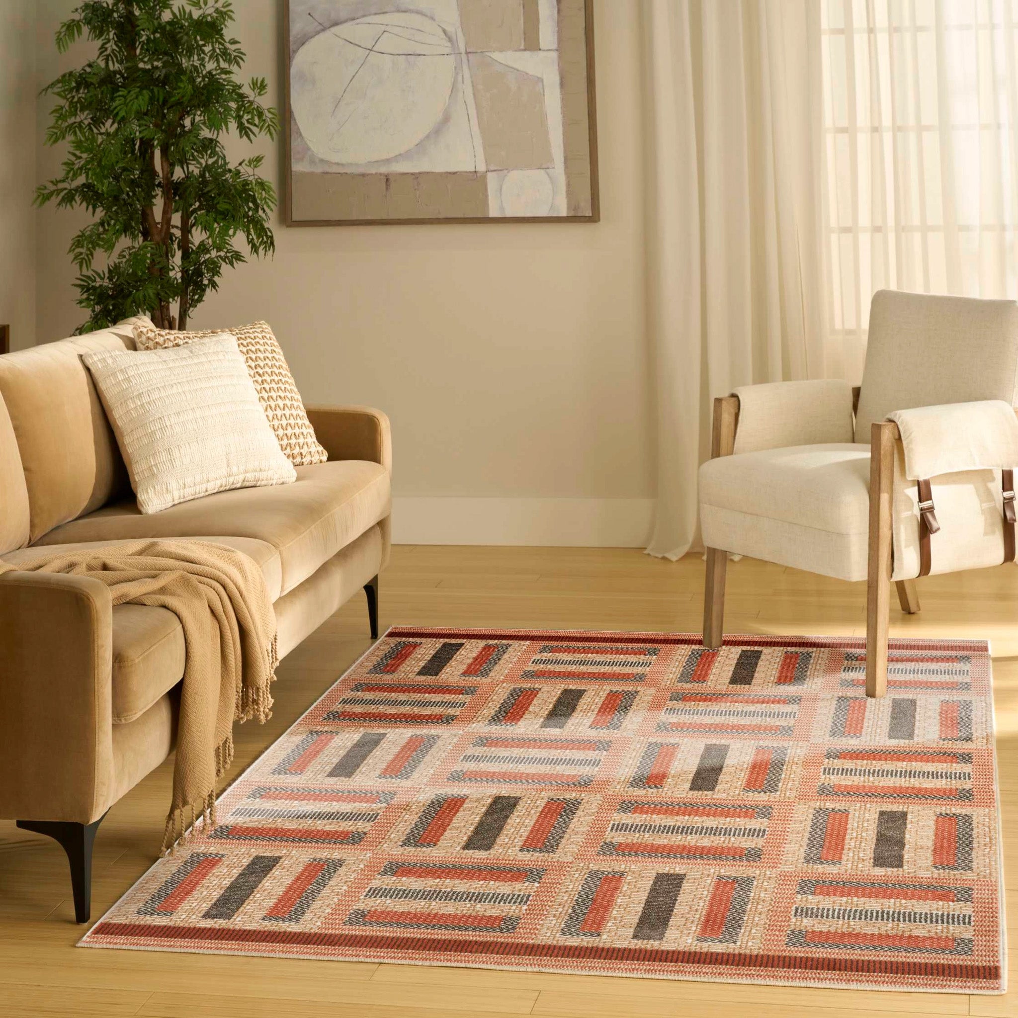 Alfombra Rectangular Kora - MULTICOLOR