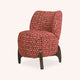 Poltrona Bini - ROJO/CREMA