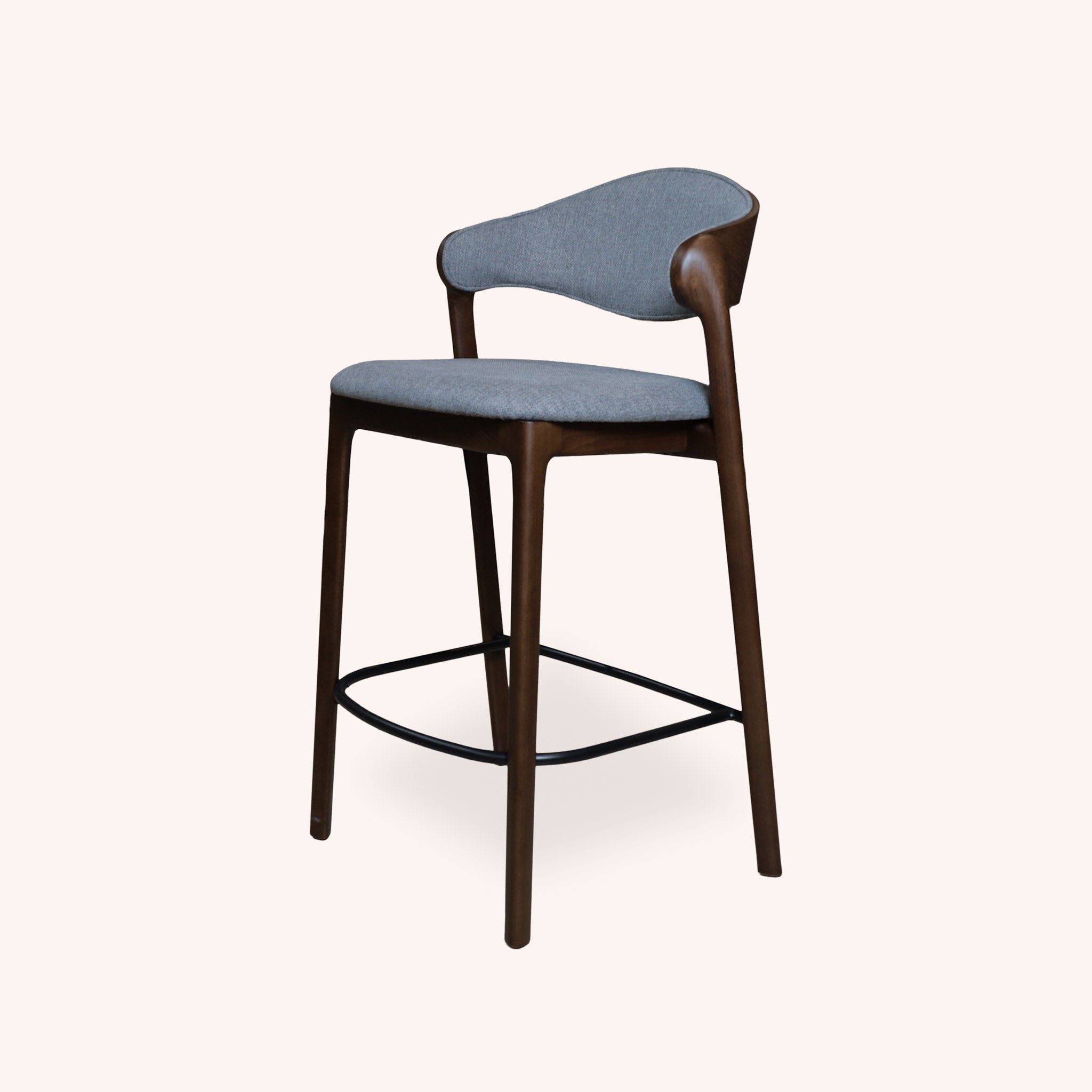 Silla de Bar Stria - GRIS