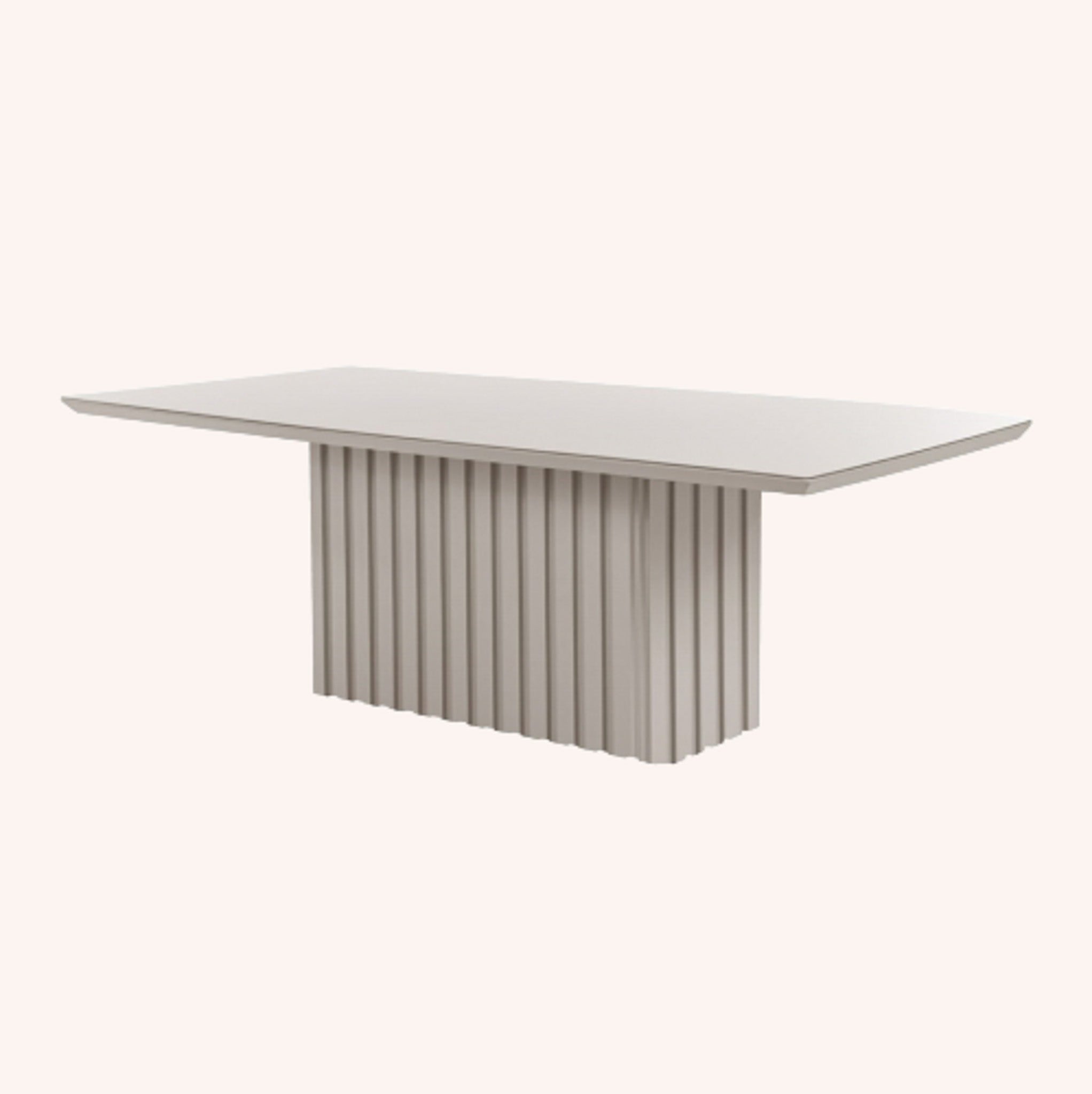 Mesa de Comedor Rectangular Lucerna - OFF WHITE