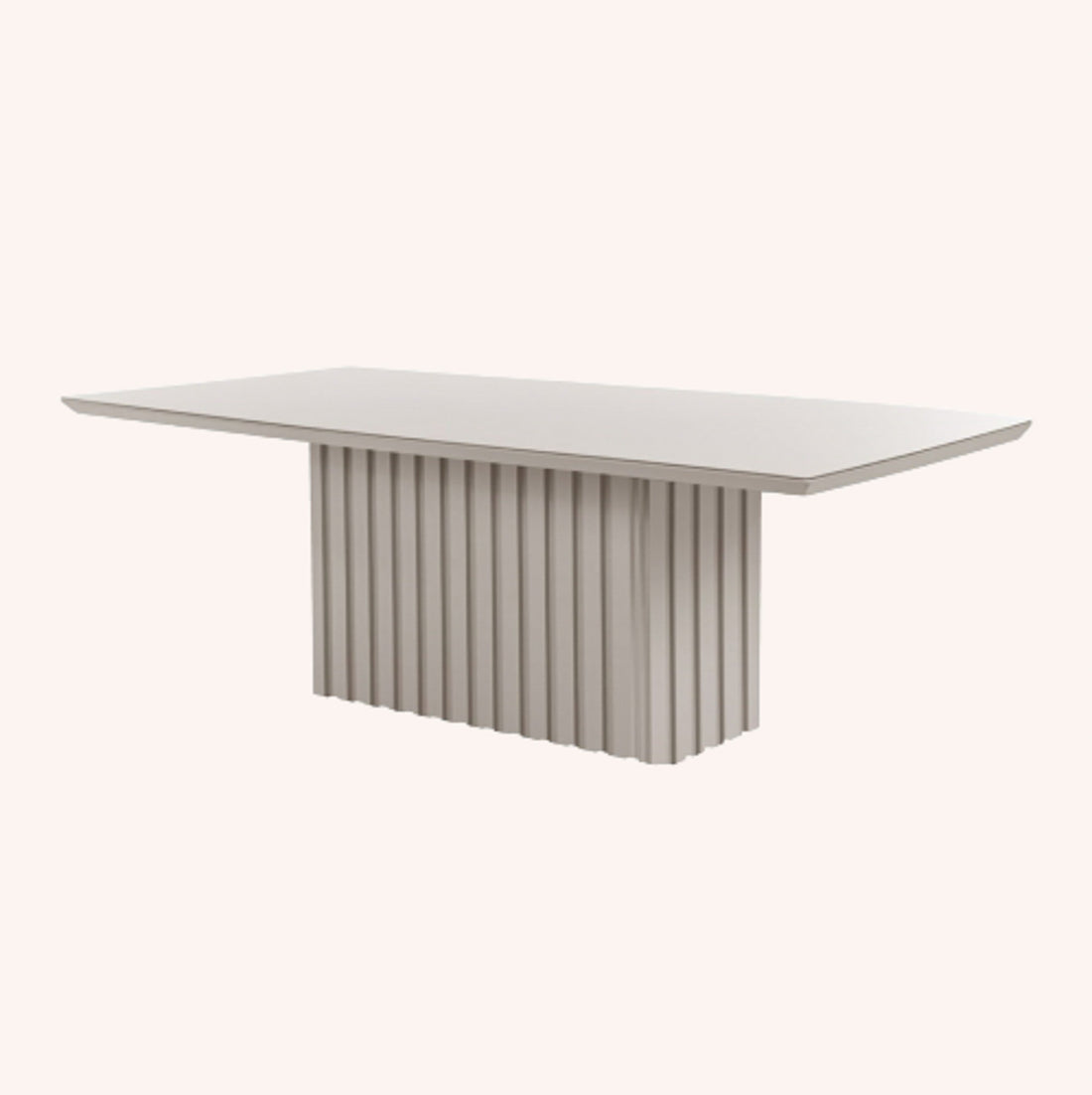 Mesa de Comedor Rectangular Lucerna - OFF WHITE