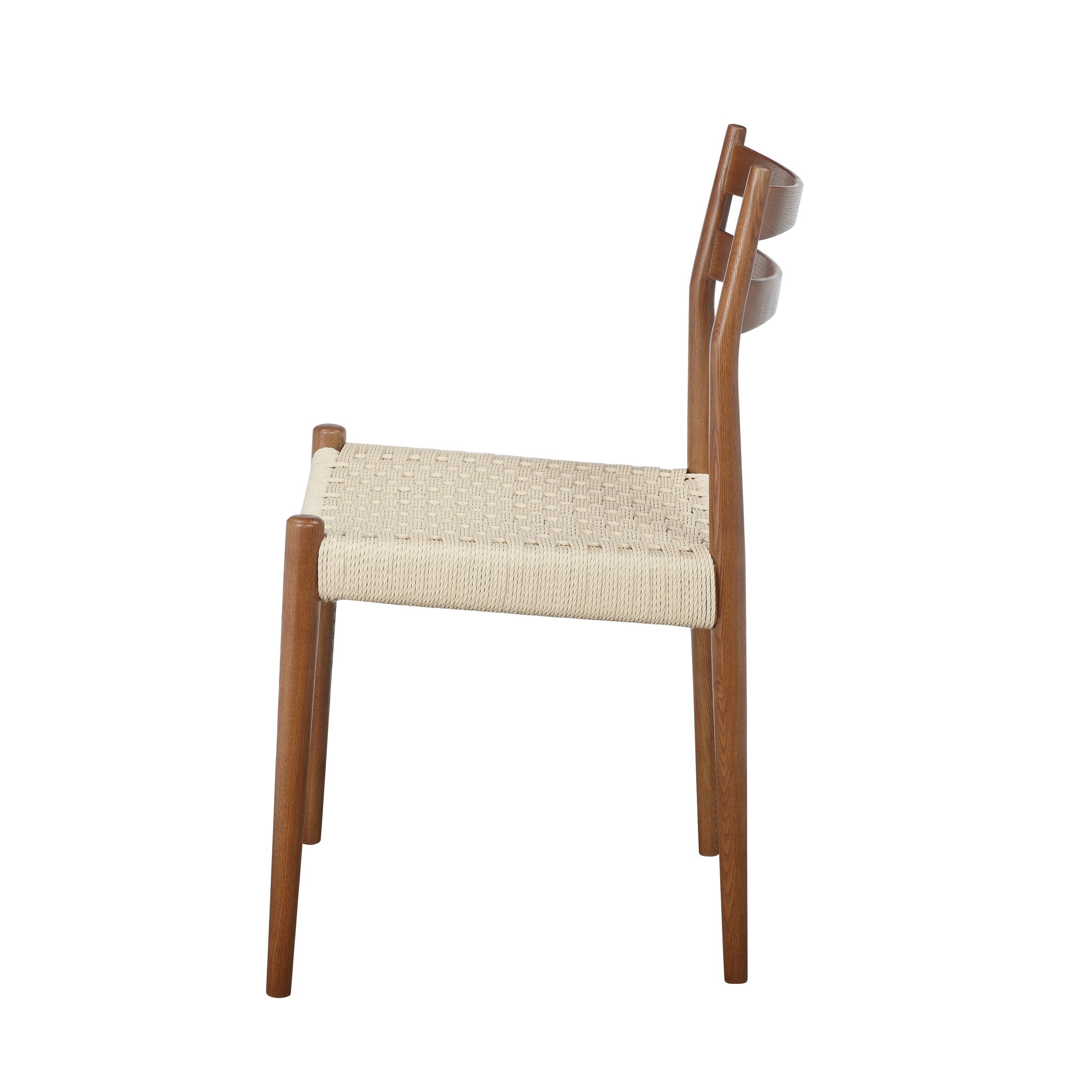 Silla de Comedor Cord - ALMENDRA Y NATURAL