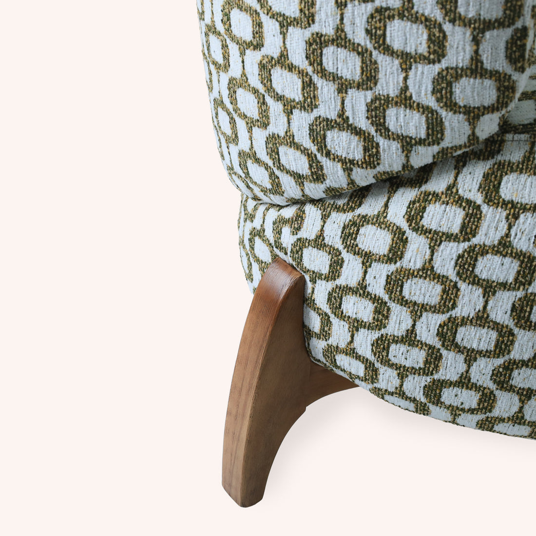 Poltrona Bini - VERDE/IVORY