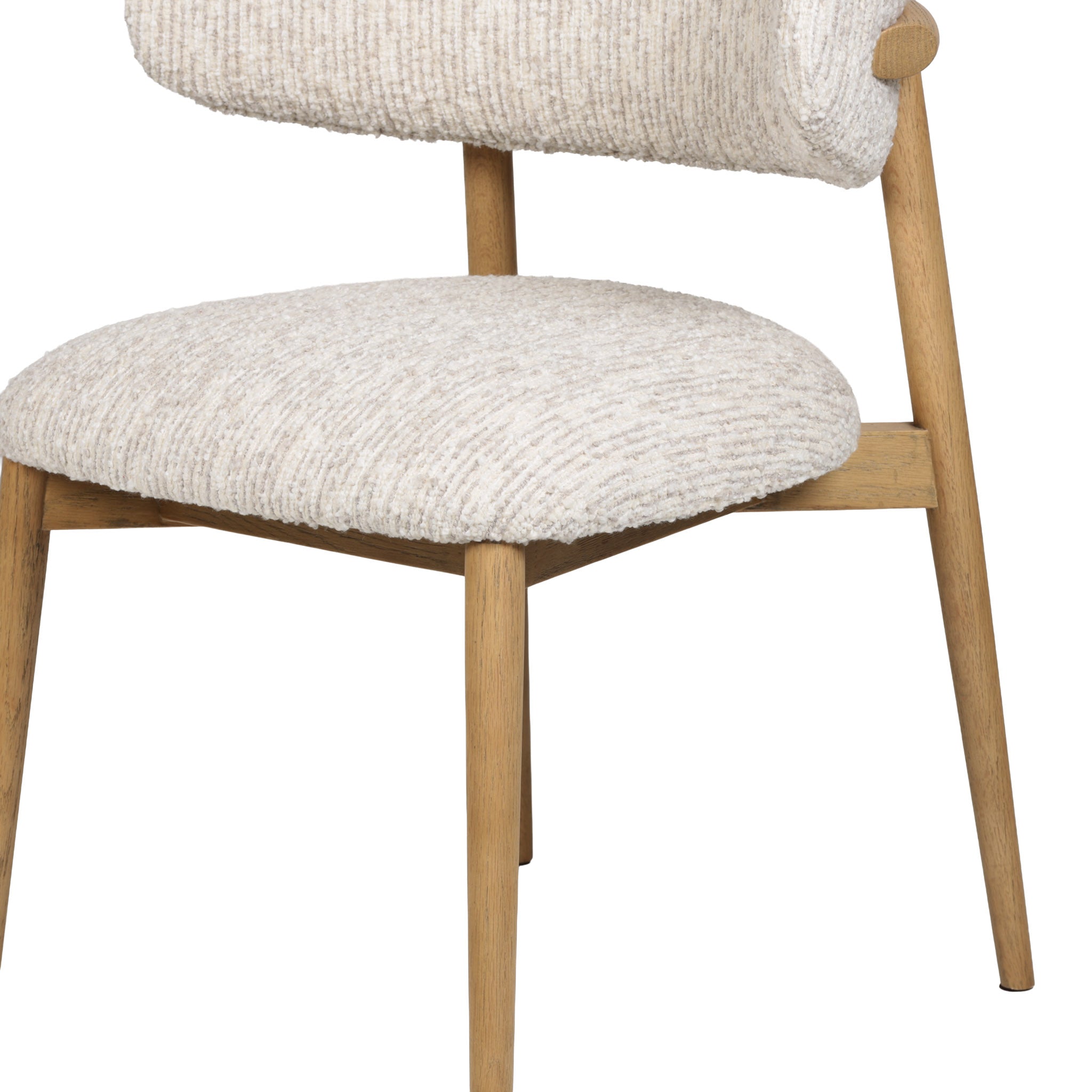 Silla de Comedor Ava - IVORY/CREMA