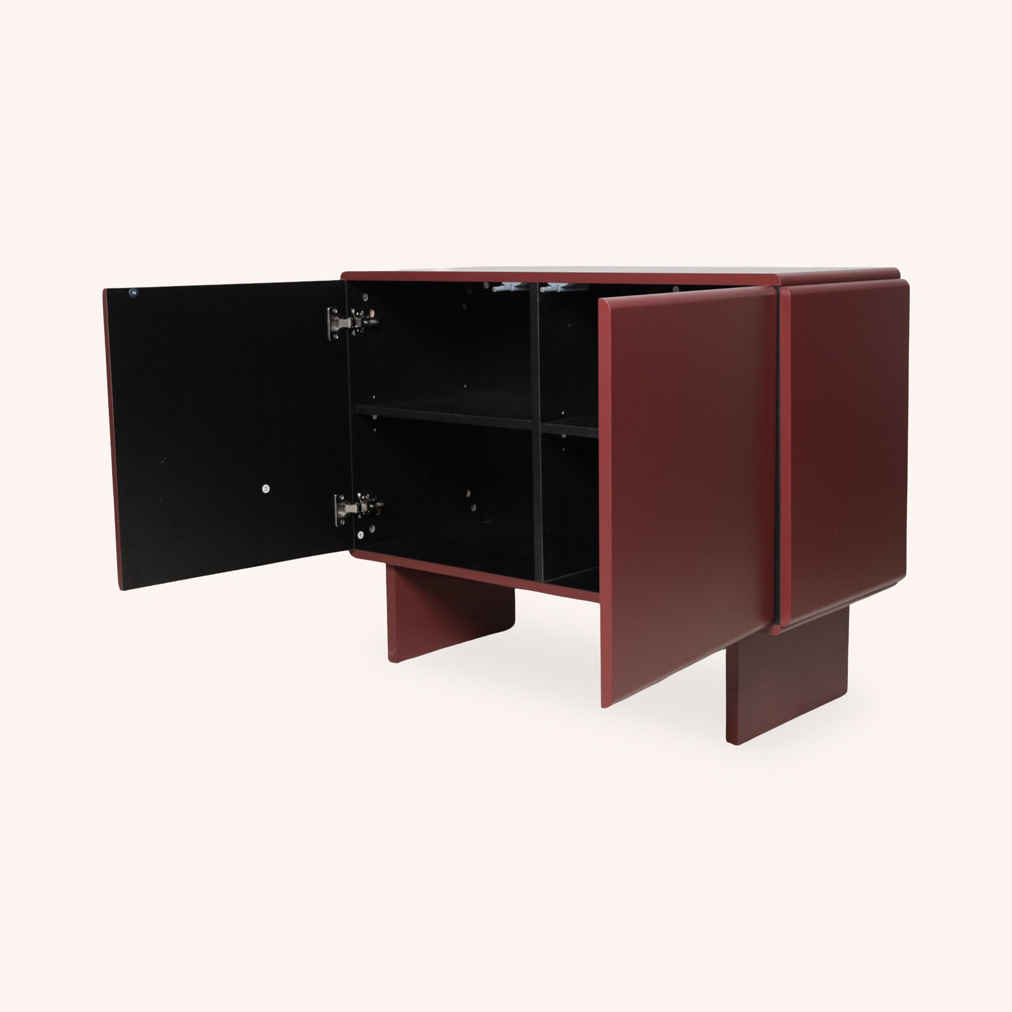 Bufetera Delilah - ROJO BURGUNDY