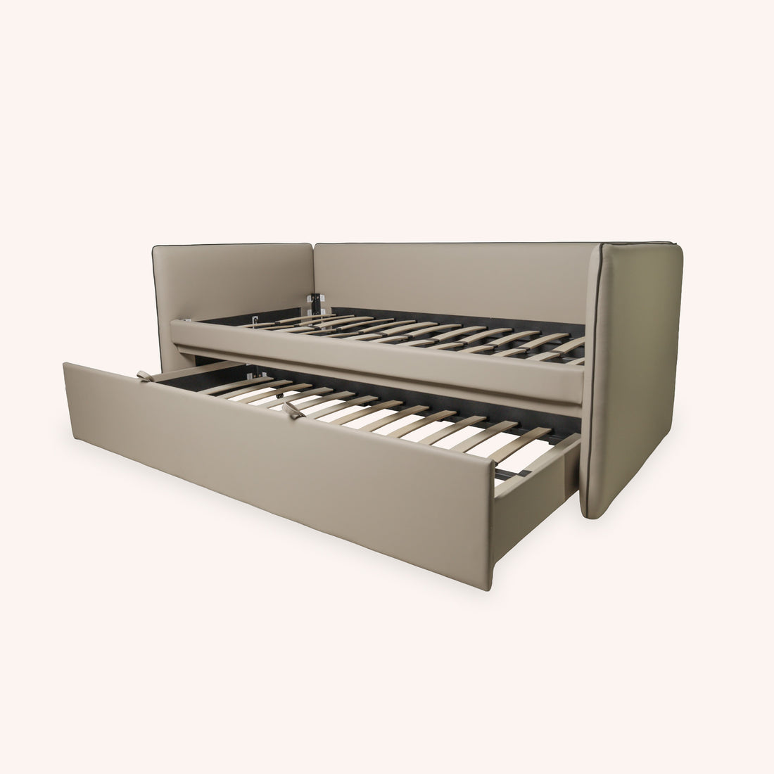 Cama Daybed Twin Andy - BEIGE Y GRIS